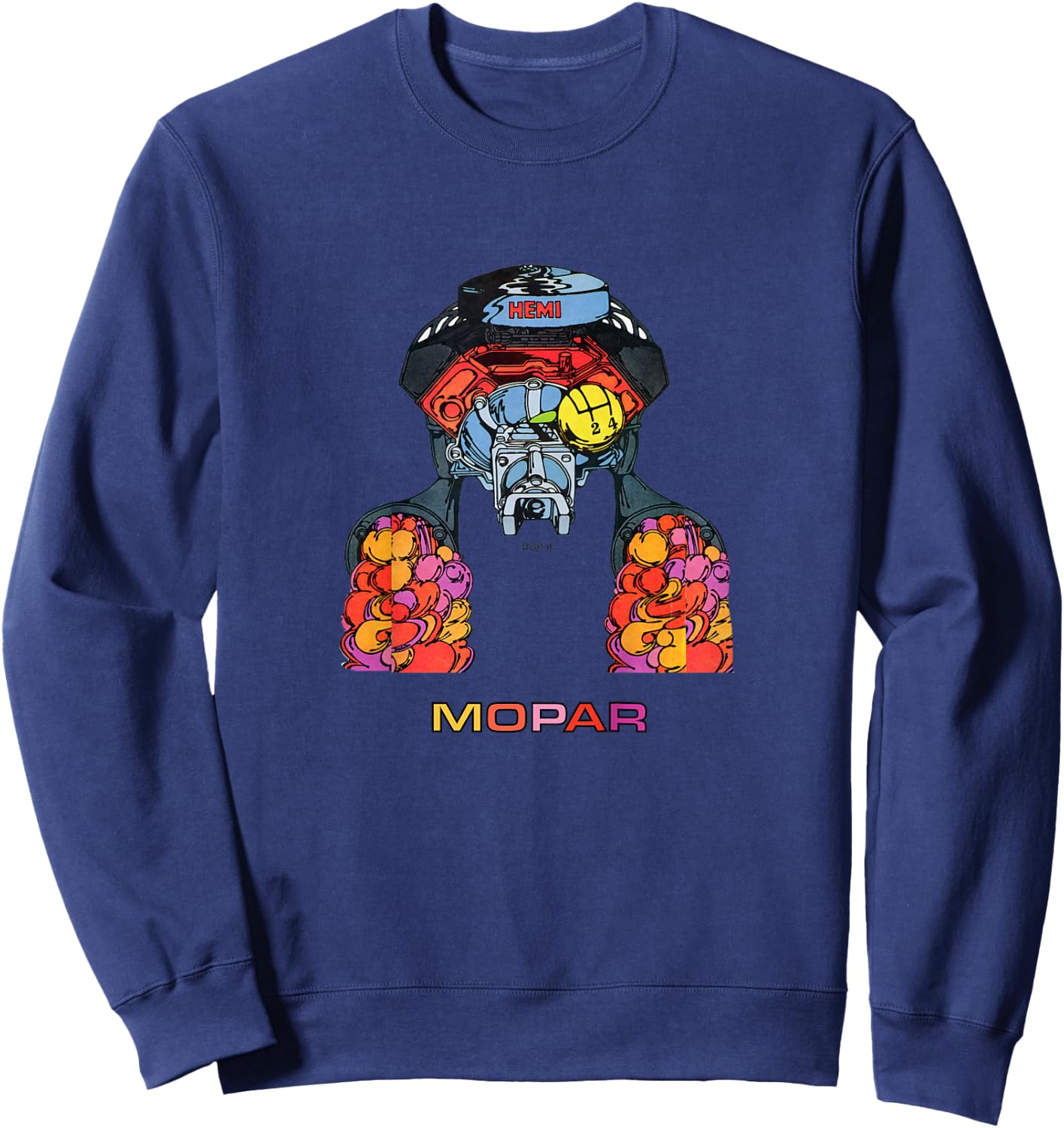 Mopar 426 Hemi Design Sweatshirt - Sweatshirt | Navy
