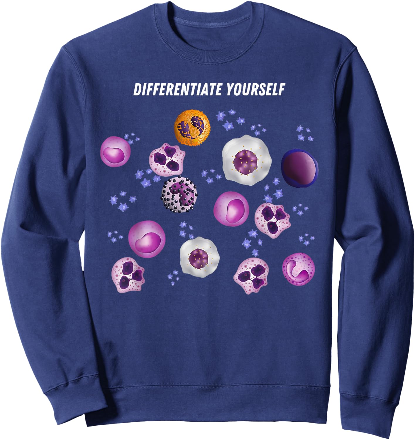Med Tech Medical Technologist Lab Hematology Hematologist La Sweatshirt - Sweatshirt | Navy
