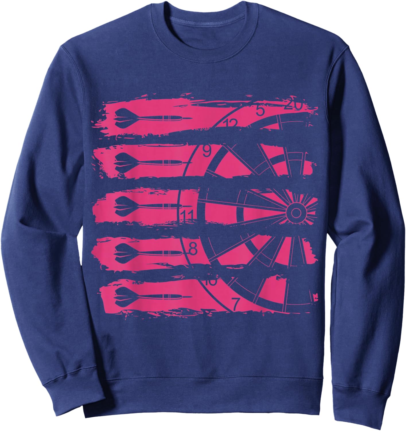 The Cool Dart Player Darts Sweatshirt - Sweatshirt | Navy