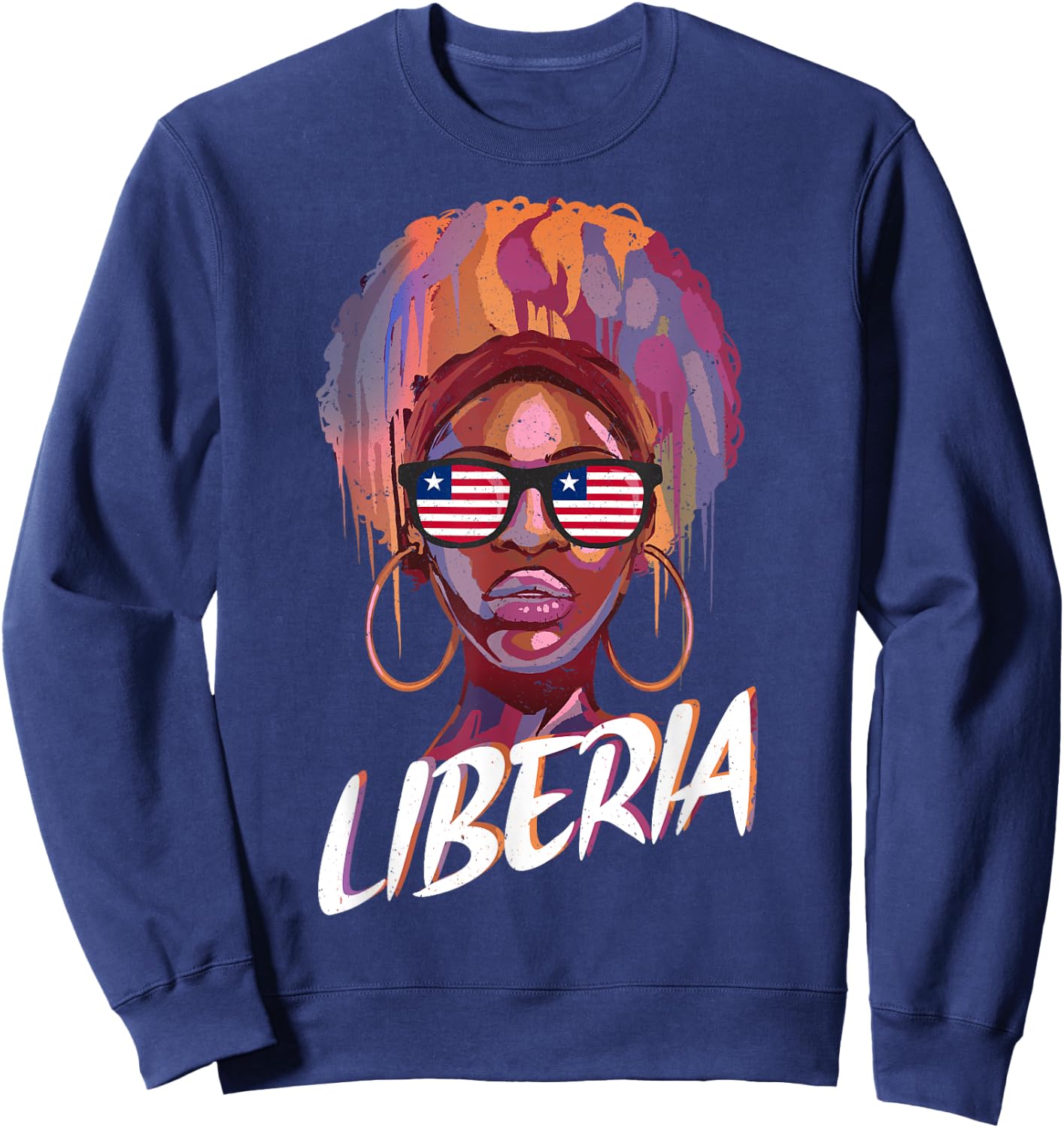 Liberia Sweatshirt - Sweatshirt | Navy