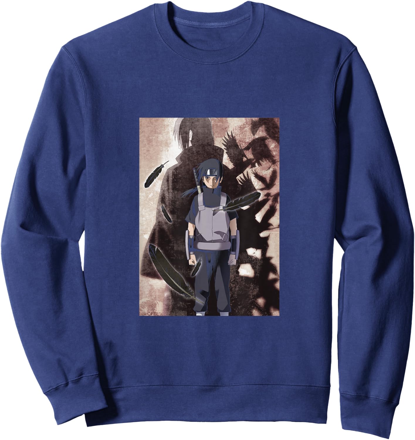 Naruto Shippuden Anbu Itachi Uchiha Small Sweatshirt - Sweatshirt | Navy