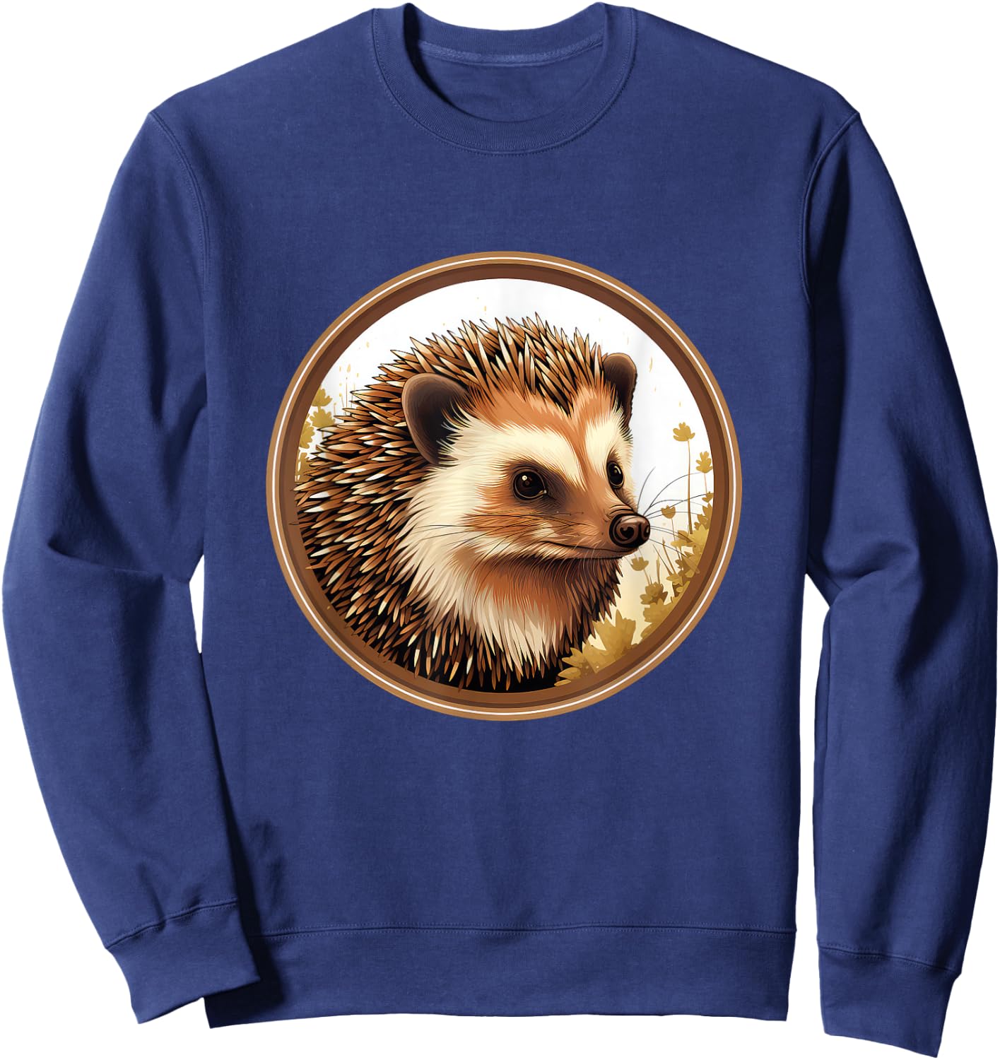 Cute Hedgehog Sweatshirt - Sweatshirt | Navy