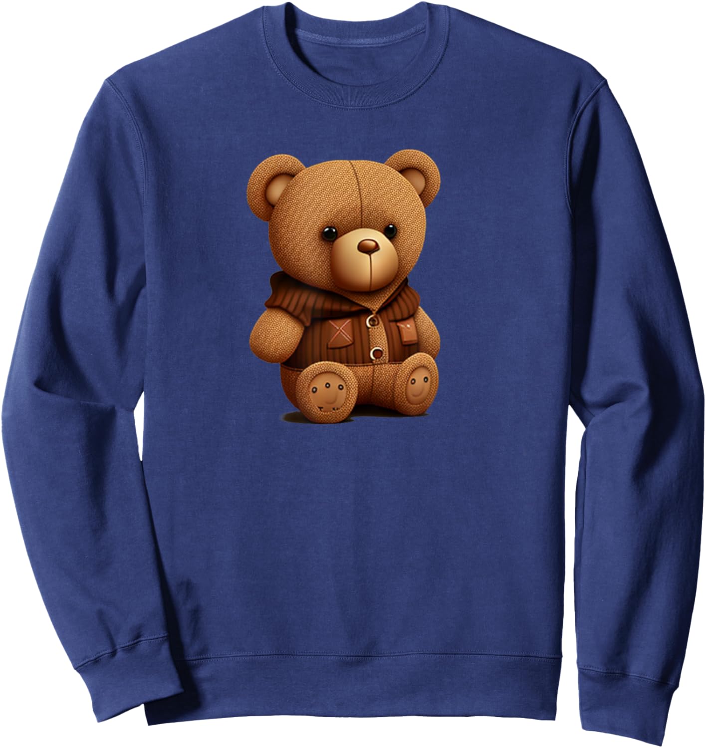 Funny Teddy Bear Sweatshirt - Sweatshirt | Navy