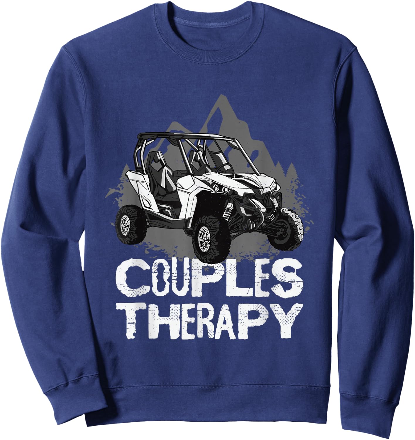 UTV Side By Side Couples Therapy Sweatshirt - Sweatshirt | Navy