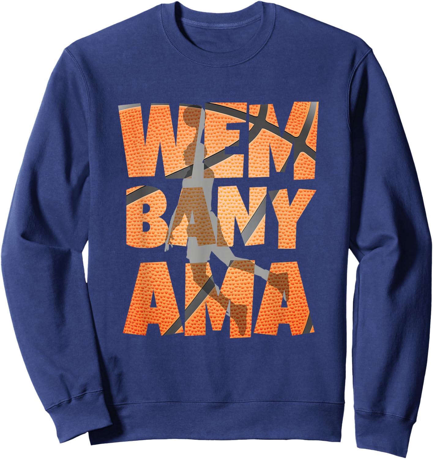 Wembanyama Basketball Amazing Gift Fan Sweatshirt - Sweatshirt | Navy