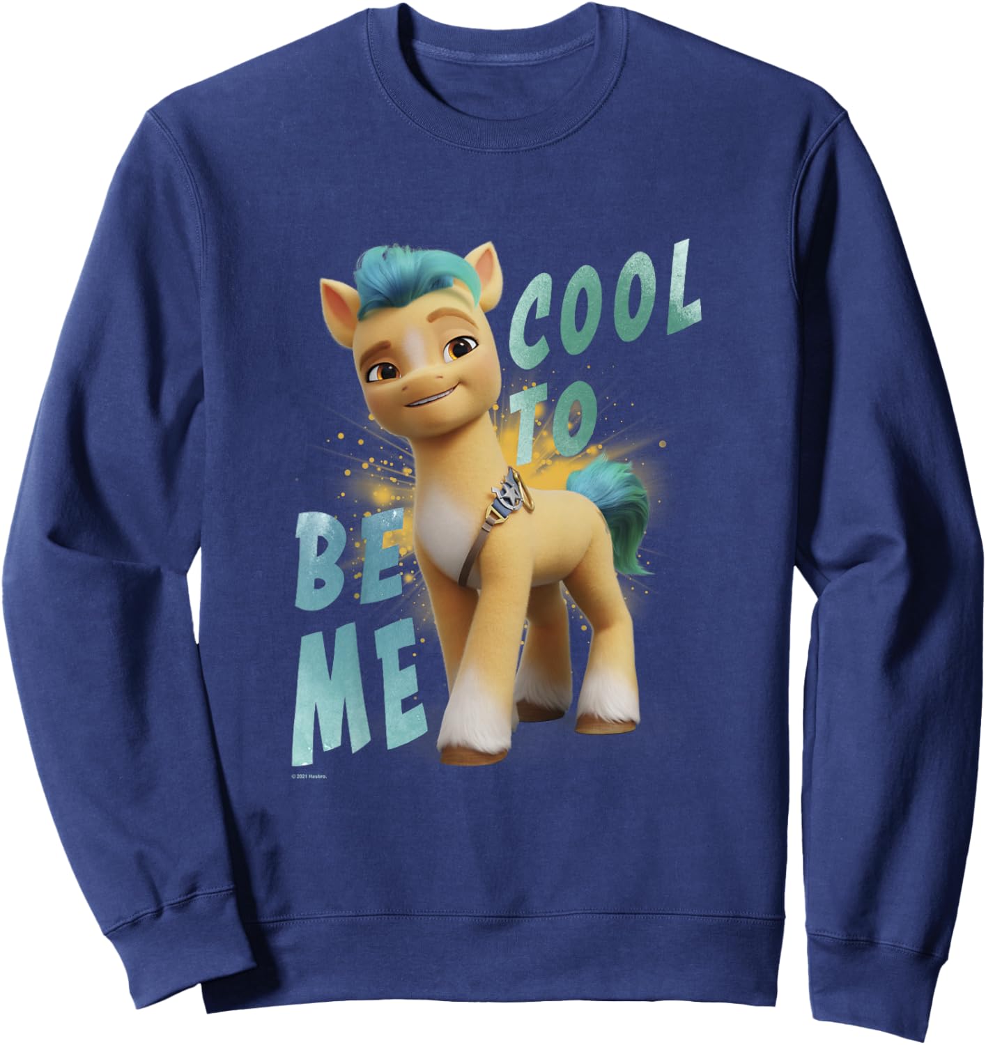 Kids My Little Pony: A New Generation Hitch Cool to Be Me Sweatshirt - Sweatshirt | Navy