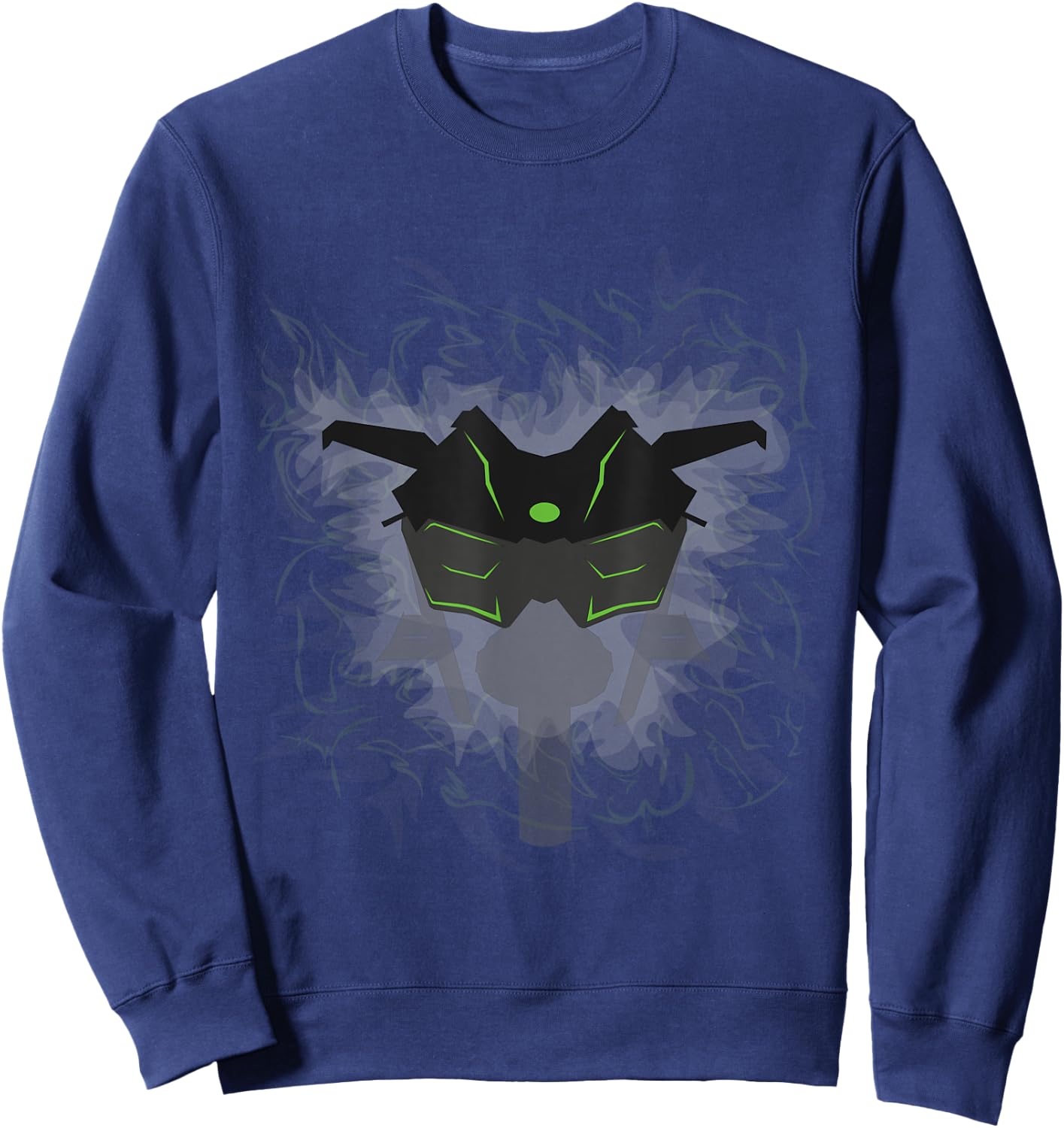 Kawa H2R | Motorcycle Sweatshirt - Sweatshirt | Navy