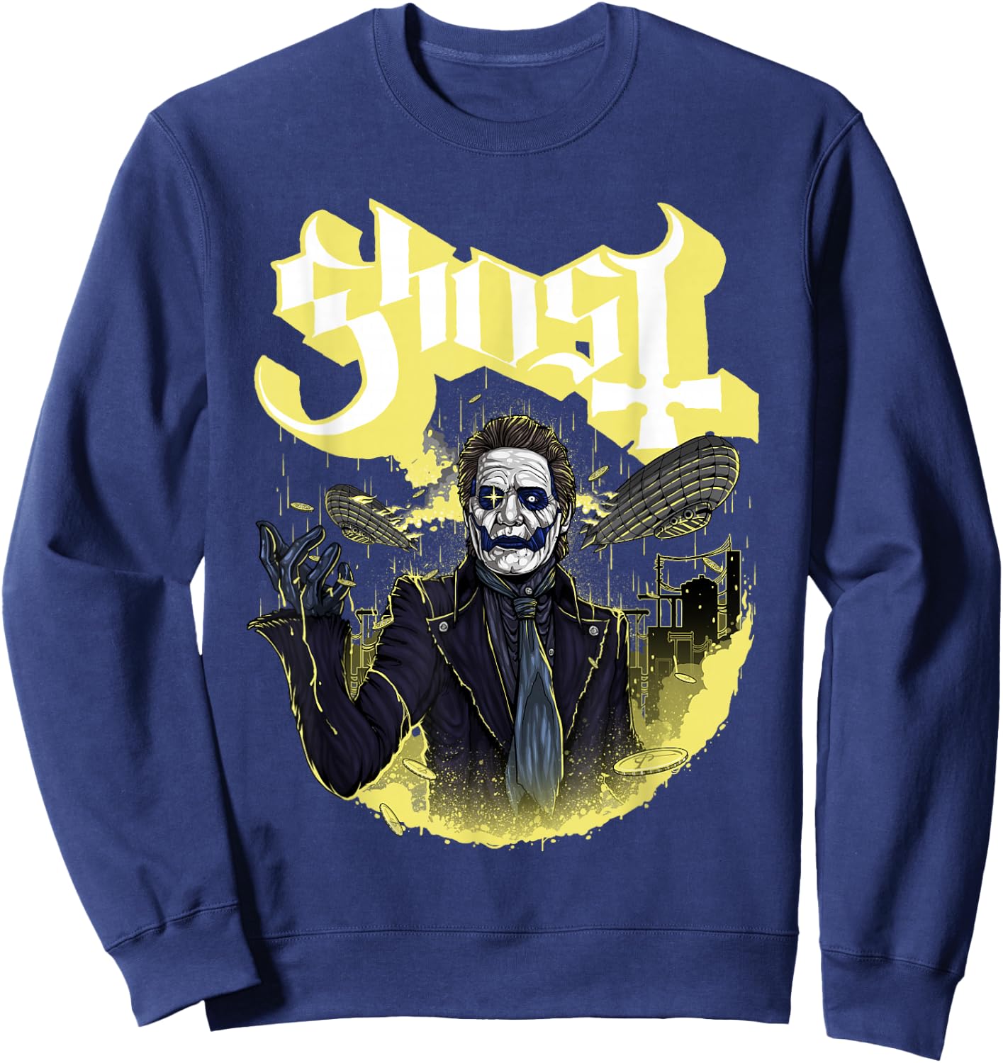 Ghost – Airship Firestorm Sweatshirt - Sweatshirt | Navy