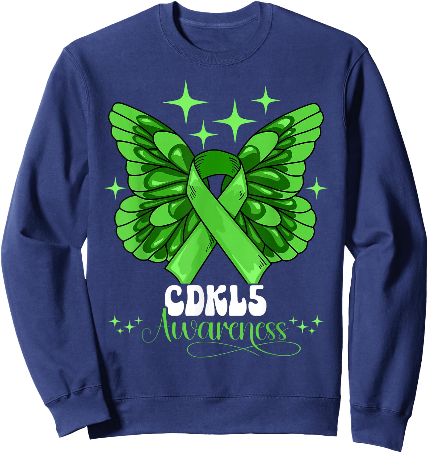 Cdkl5 Awareness Sweatshirt - Sweatshirt | Navy