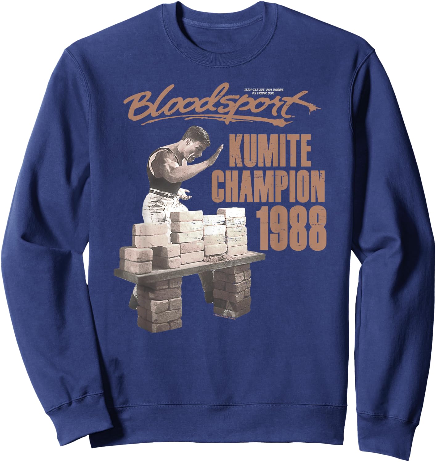 Bloodsport Dux Smash Sweatshirt - Sweatshirt | Navy