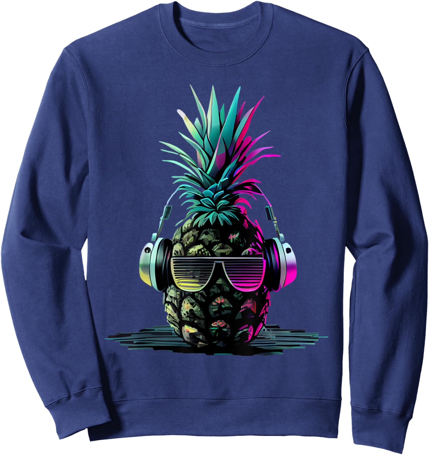 EDM Music Rave Festival Techno Sweatshirt - Sweatshirt | Navy
