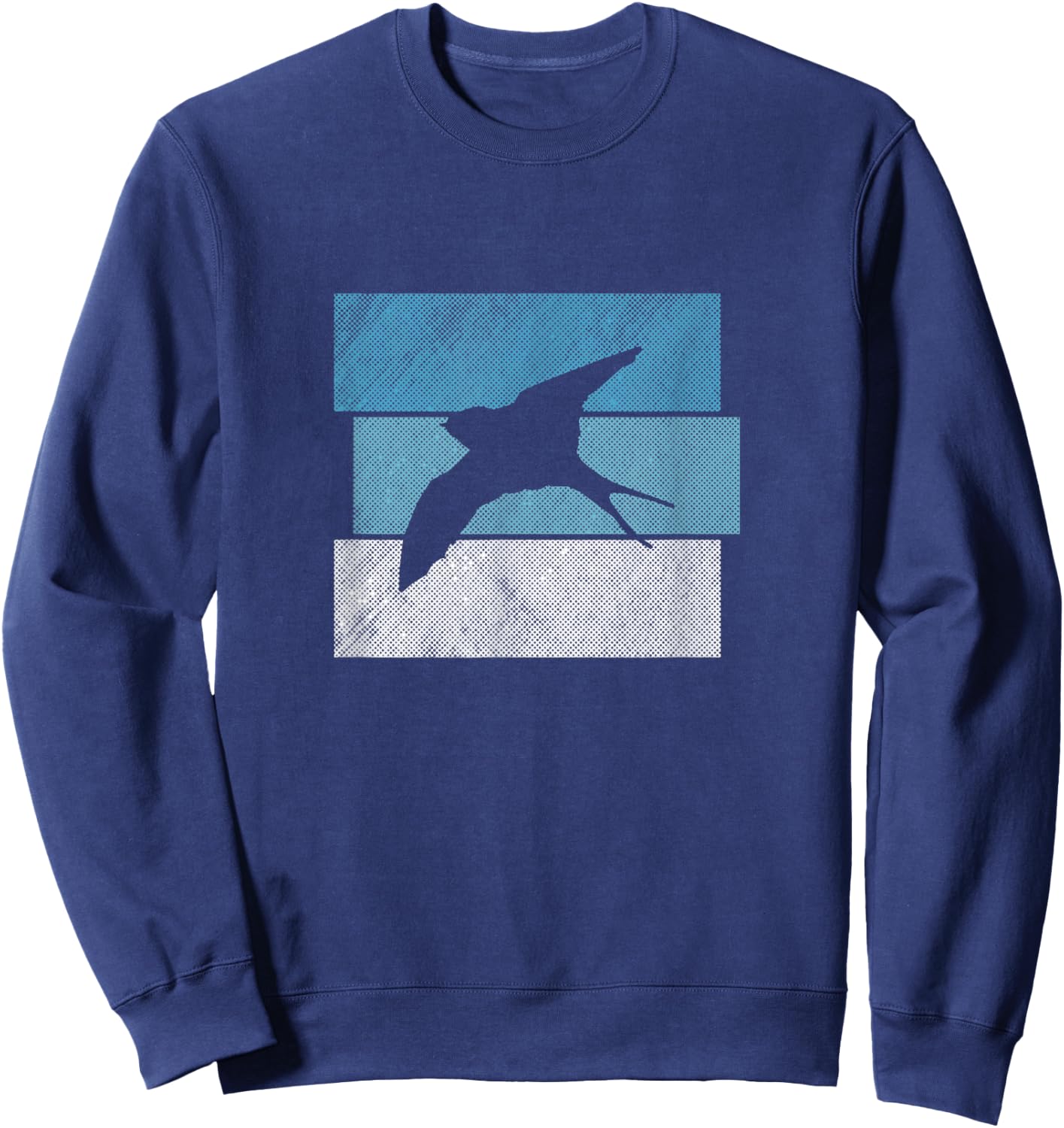Retro Bird Vintage Design Bird Watching Funny Birds Sweatshirt - Sweatshirt | Navy