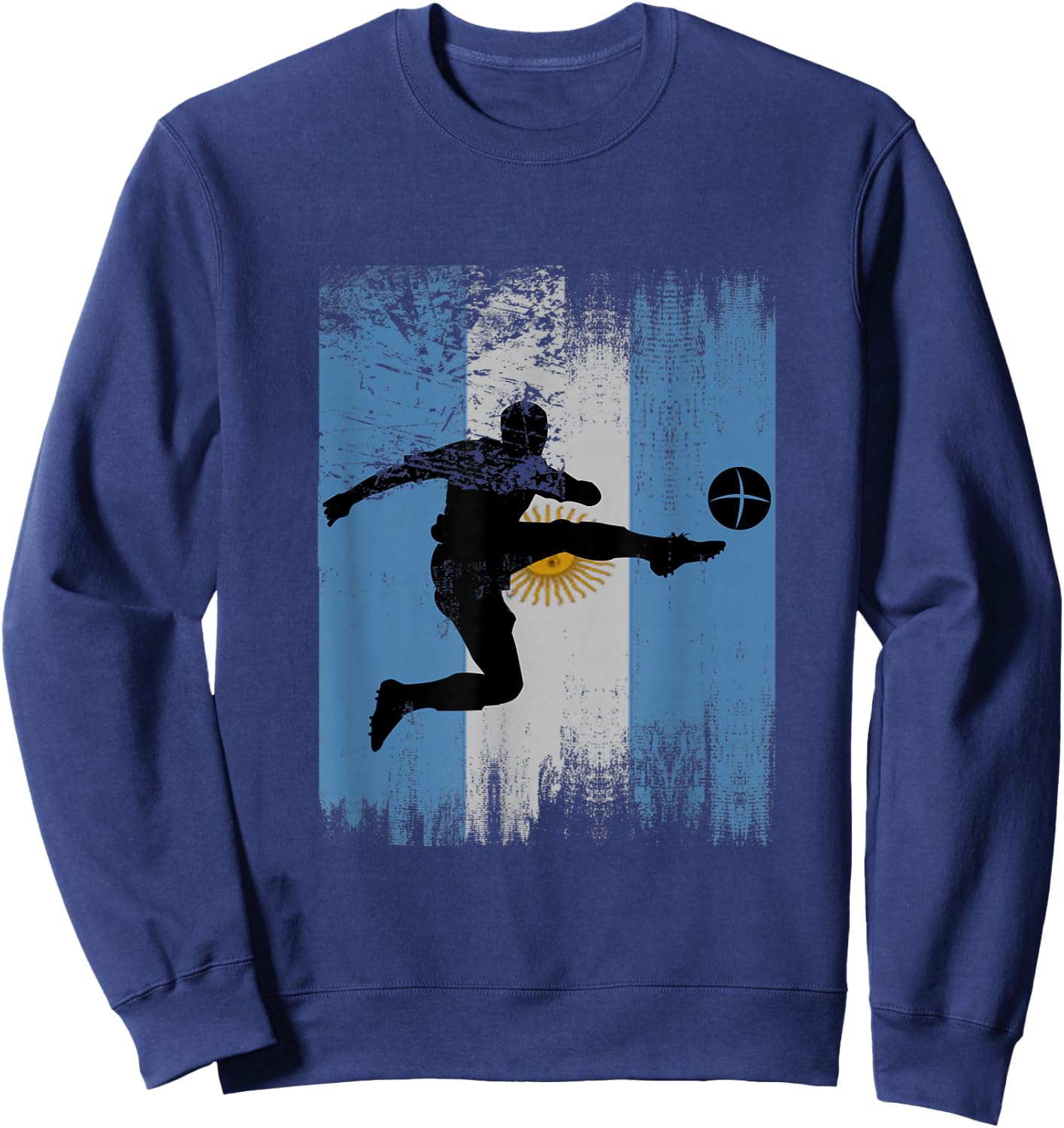 Argentina Soccer Argentina Football Argentina Futbol Sweatshirt - Sweatshirt | Navy