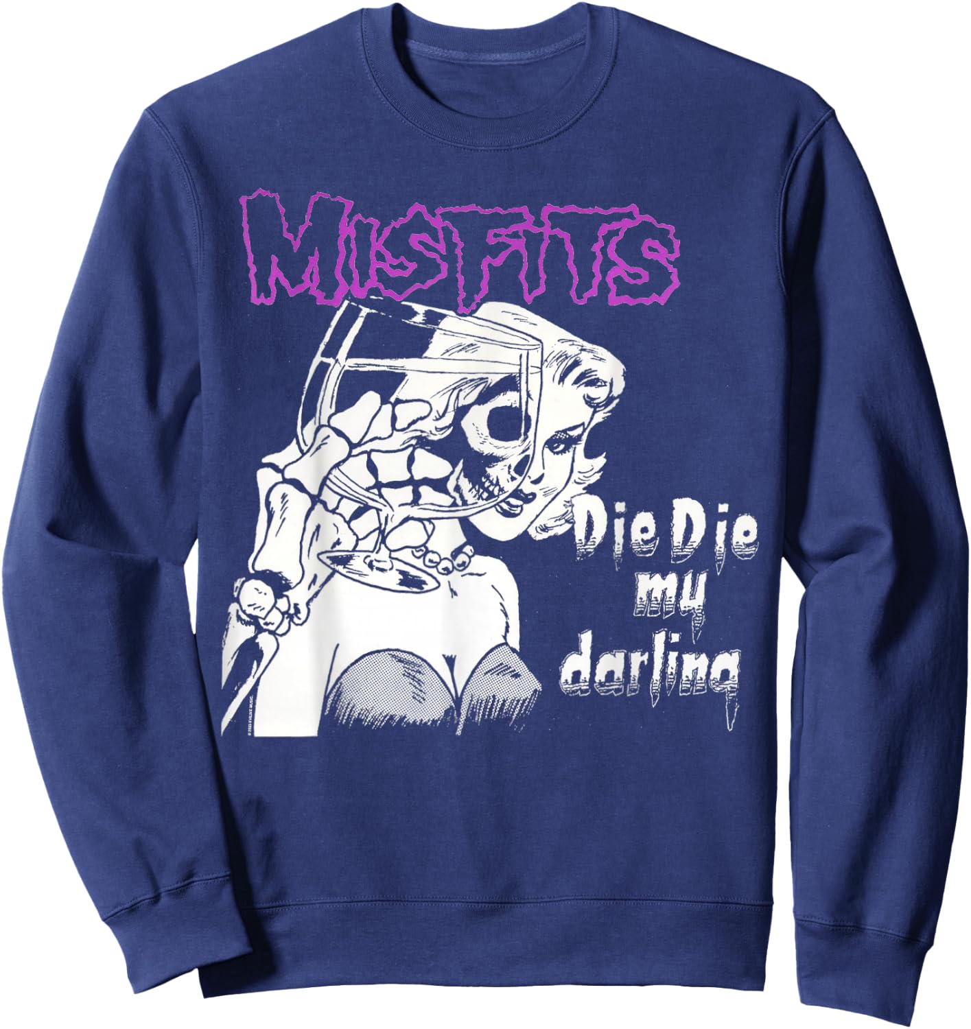 Misfits - The My Darling Sweatshirt - Sweatshirt | Navy