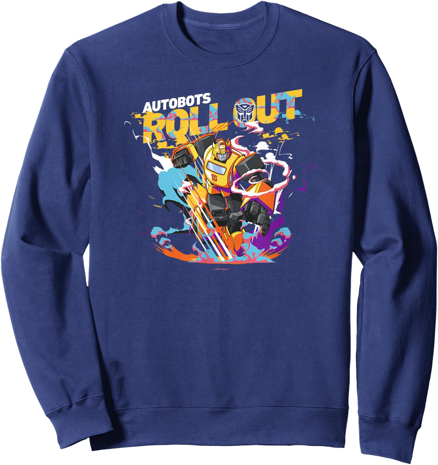 Transformers Generations Bumblebee Roll Out Sweatshirt - Sweatshirt | Navy