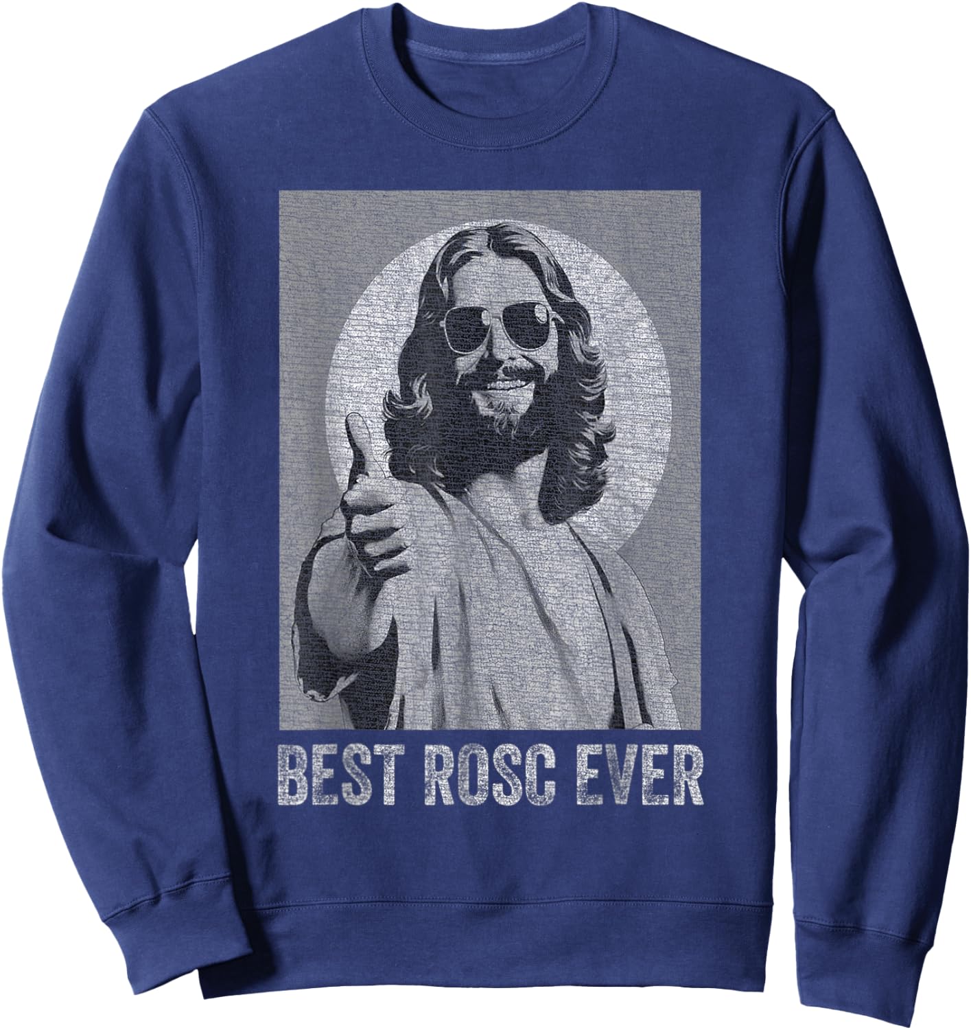 Best ROSC Ever Funny Easter Jesus Nurse Doctor Surgeon Sweatshirt - Sweatshirt | Navy