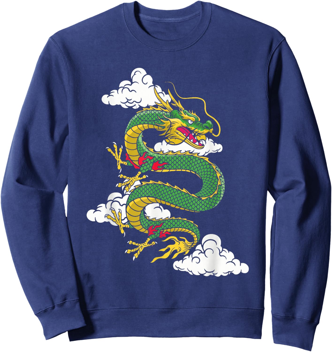 2024 Zodiac Sign Chinese Horoscope - Year of the Dragon Sweatshirt - Sweatshirt | Navy