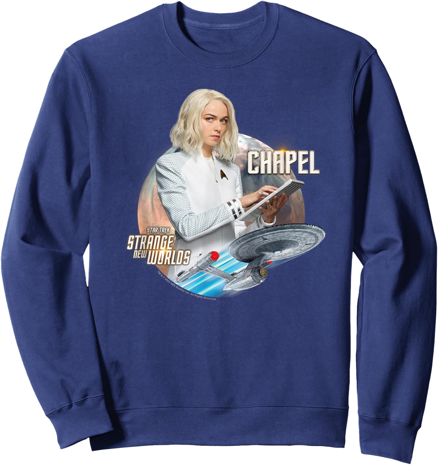 Star Trek Strange New Worlds Nurse Chapel Sweatshirt - Sweatshirt | Navy