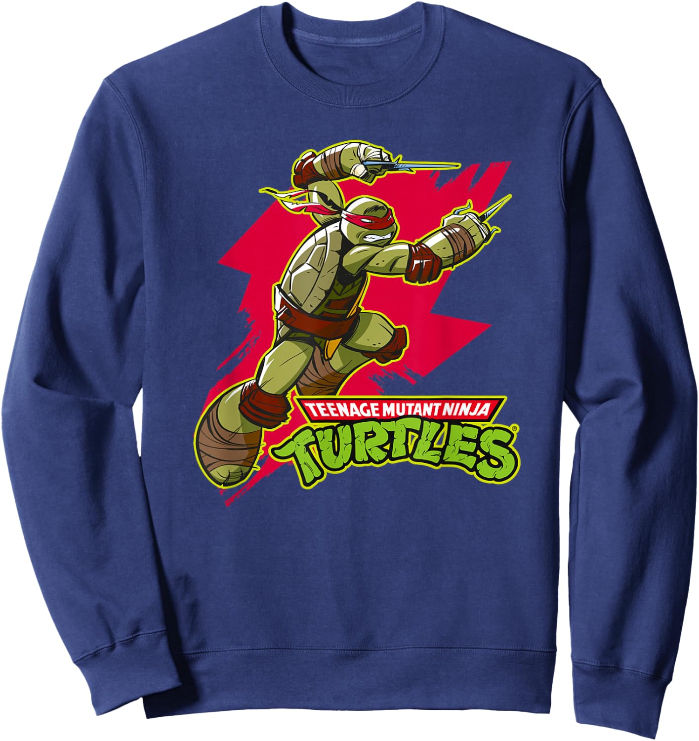 Raphael - Red Splash Sweatshirt - Sweatshirt | Navy