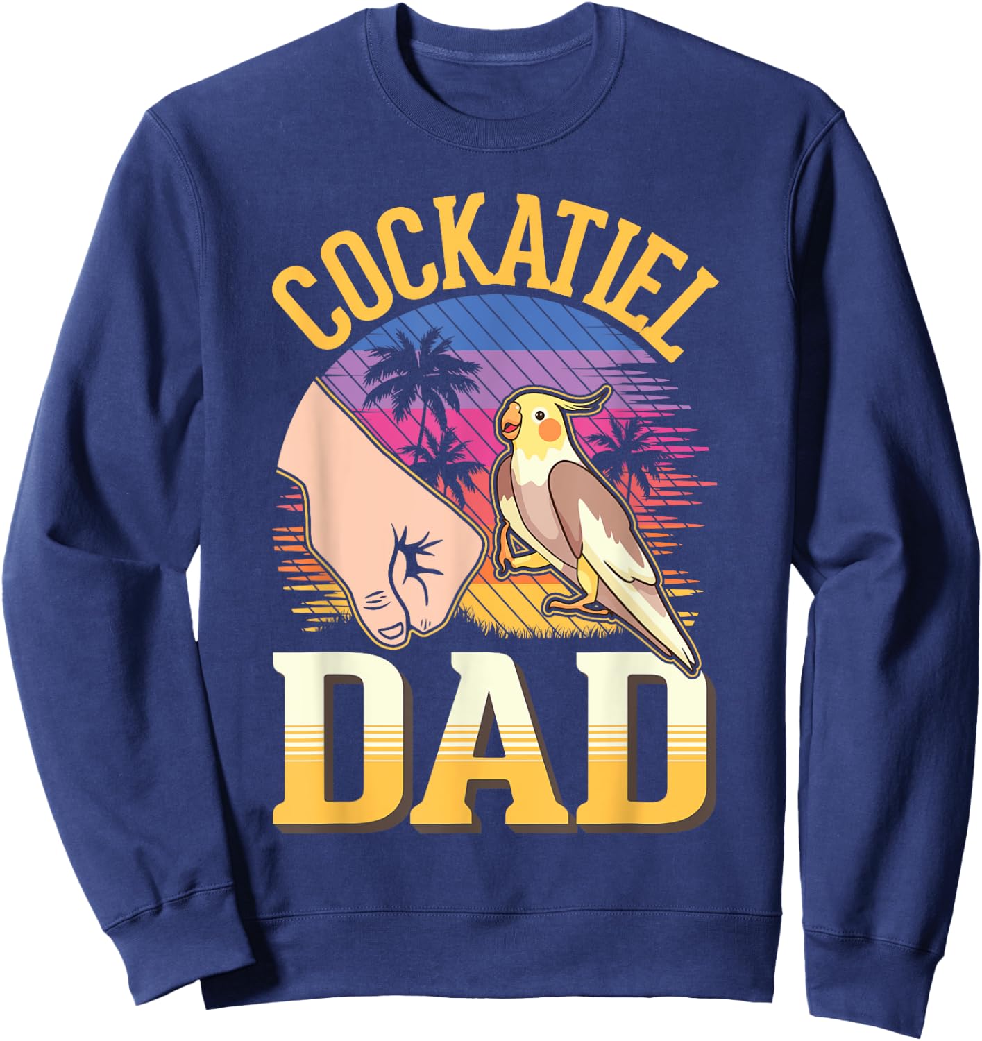Cockatiel Dad Sweatshirt - Sweatshirt | Navy