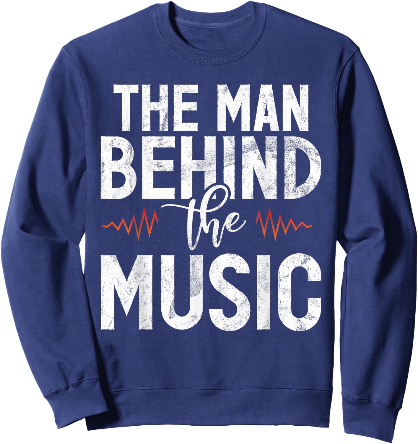 The Man behind the Music DJ Sweatshirt - Sweatshirt | Navy