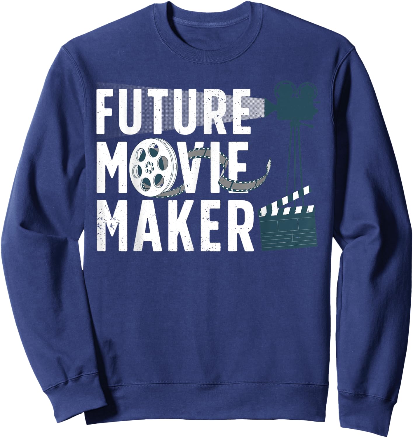 Best Movie Director Women Future Filmmaking Student Sweatshirt - Sweatshirt | Navy