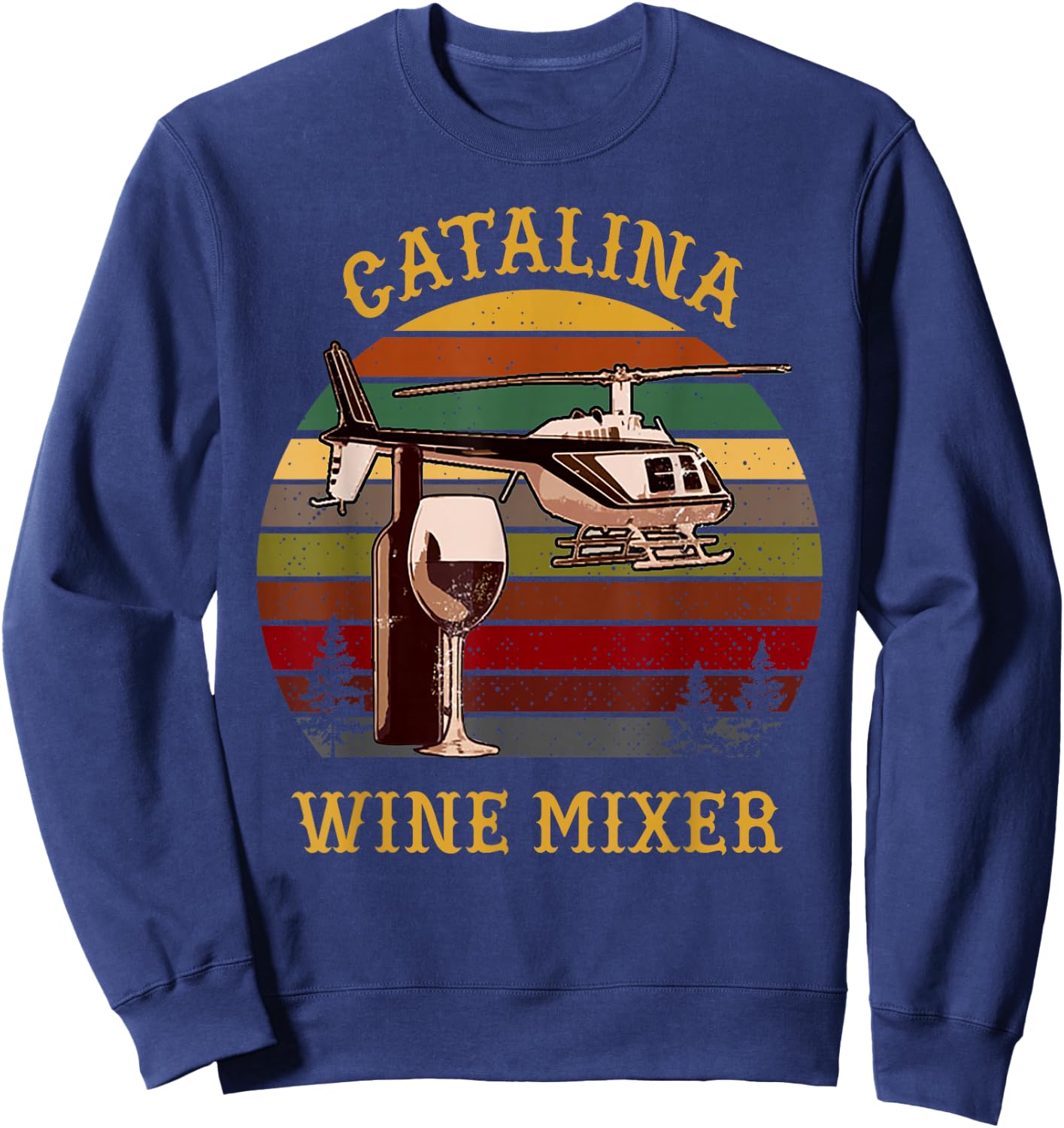 Catalina wine Mixer T Shirt Sweatshirt - Sweatshirt | Navy