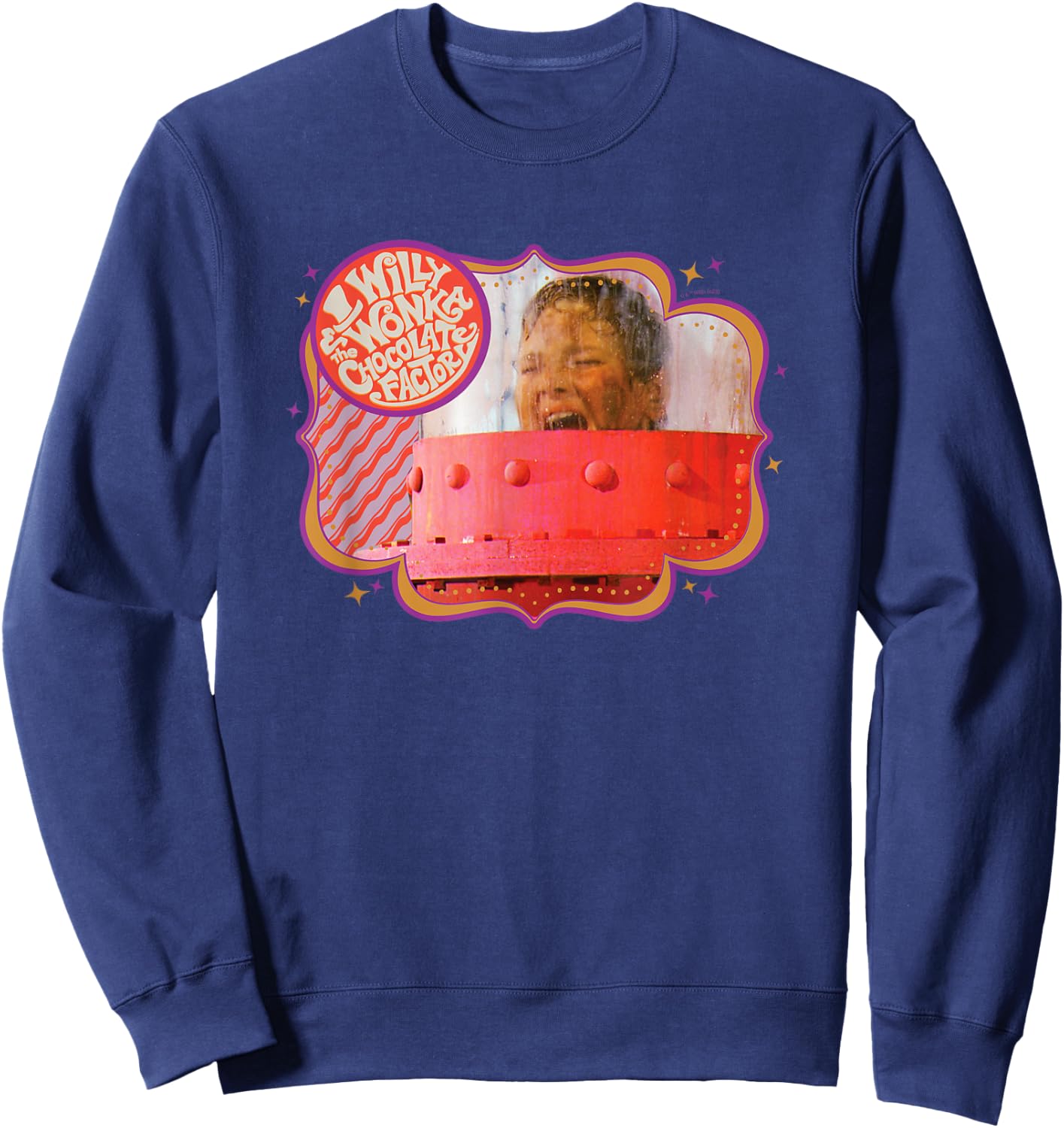 Willy Wonka & The Chocolate Factory - Augustus Gloop Sweatshirt - Sweatshirt | Navy