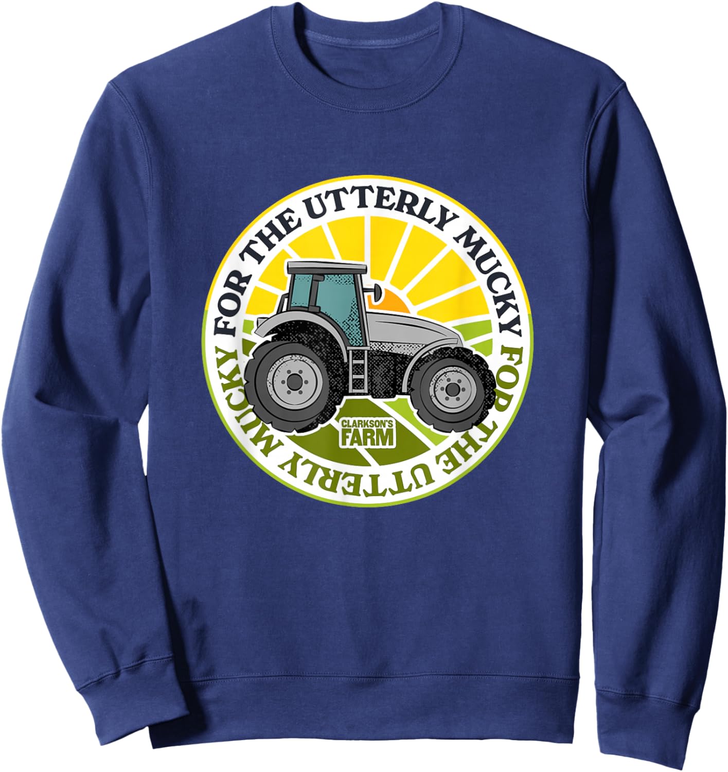 Clarkson's Farm - For the Utterly Mucky Sweatshirt - Sweatshirt | Navy