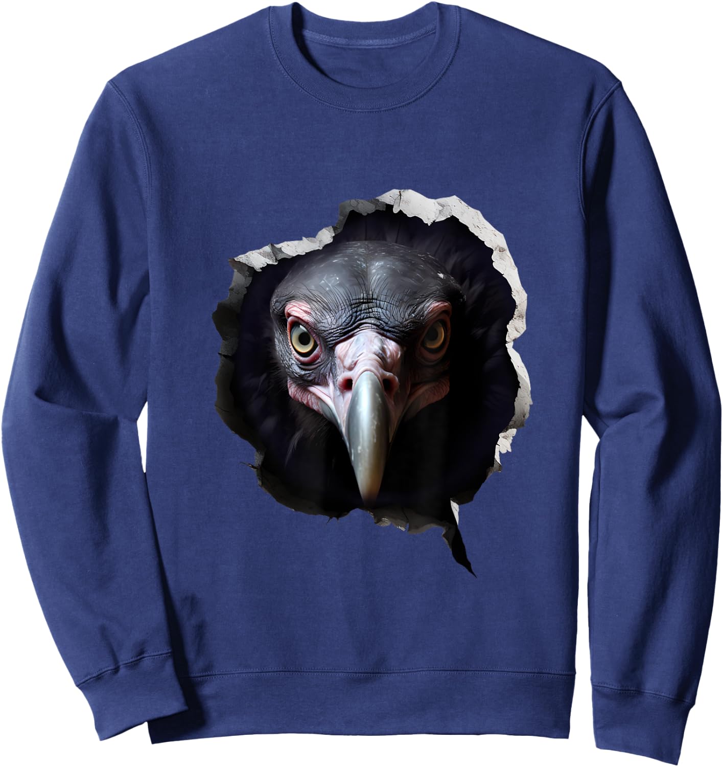 Vulture Face Sweatshirt - Sweatshirt | Navy