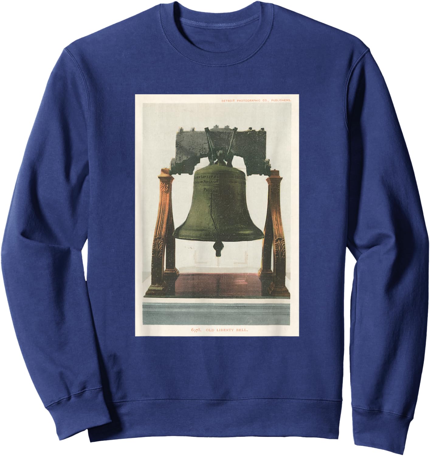 Liberty Bell in Philadelphia Sweatshirt - Sweatshirt | Navy