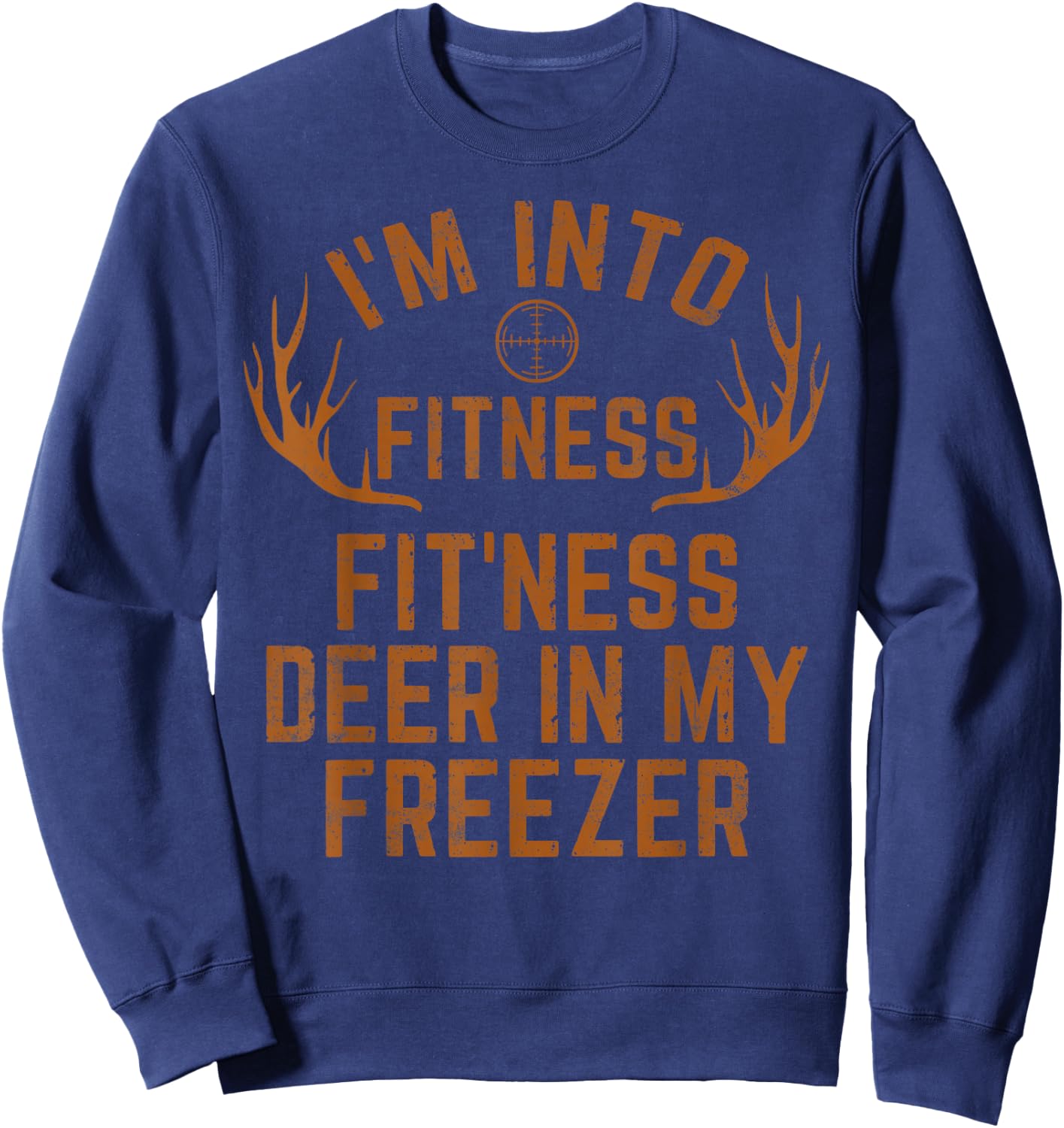 Funny Deer Hunting Women Wildlife Hunter Hunting Sweatshirt - Sweatshirt | Navy