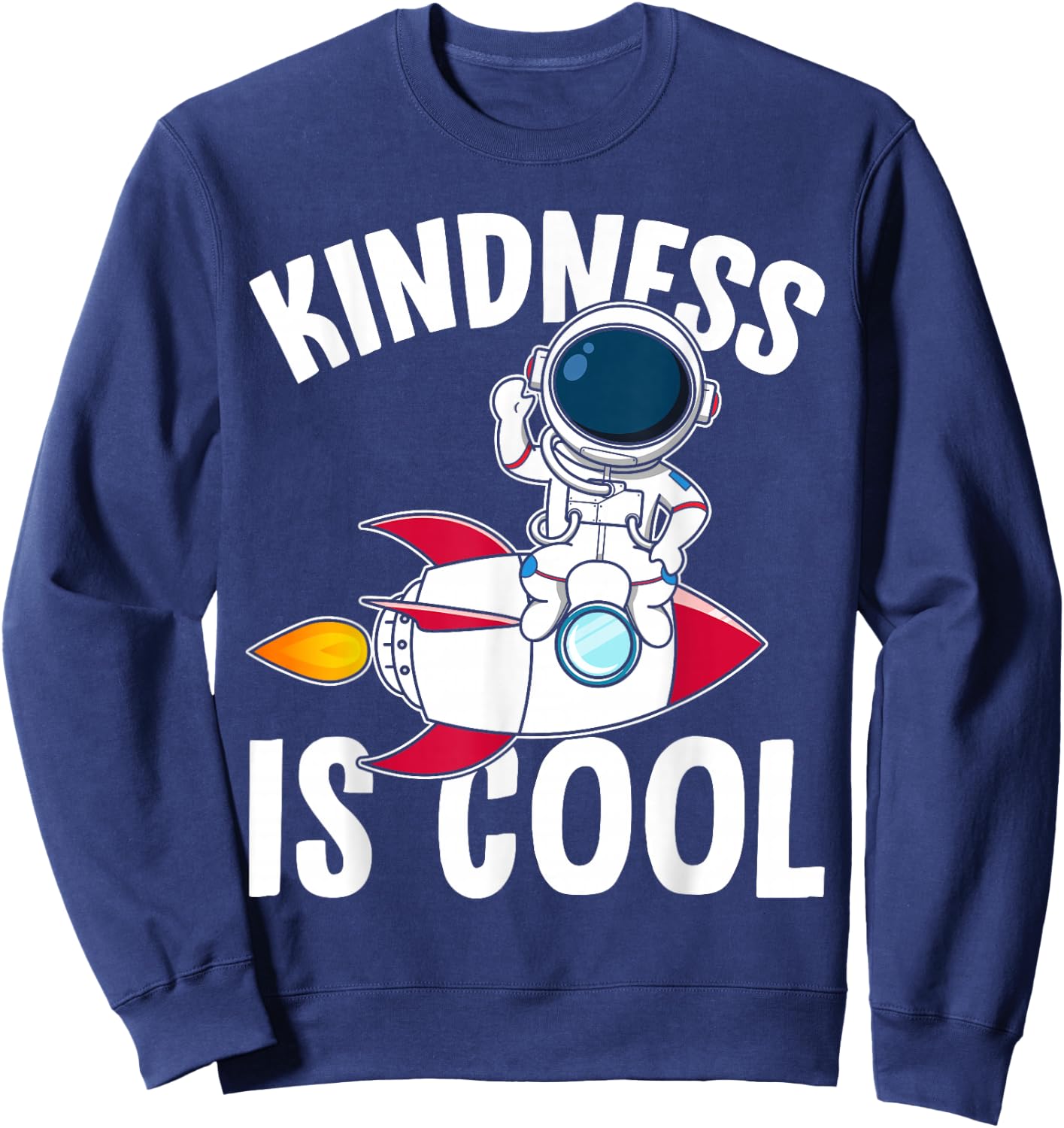 Be Kind Kids Kindness is Cool Boys Sweatshirt - Sweatshirt | Navy