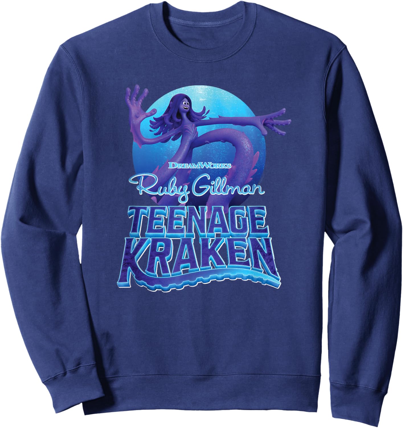 DreamWorks Ruby Gillman, Teenage Kraken Sweatshirt - Sweatshirt | Navy
