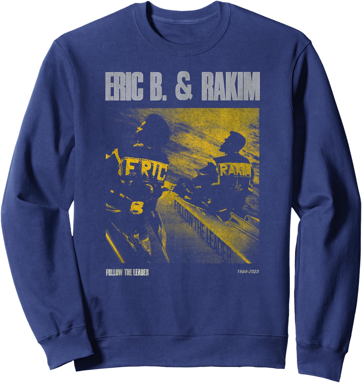 Eric B & Rakim – FTL Hicon Green Sweatshirt - Sweatshirt | Navy