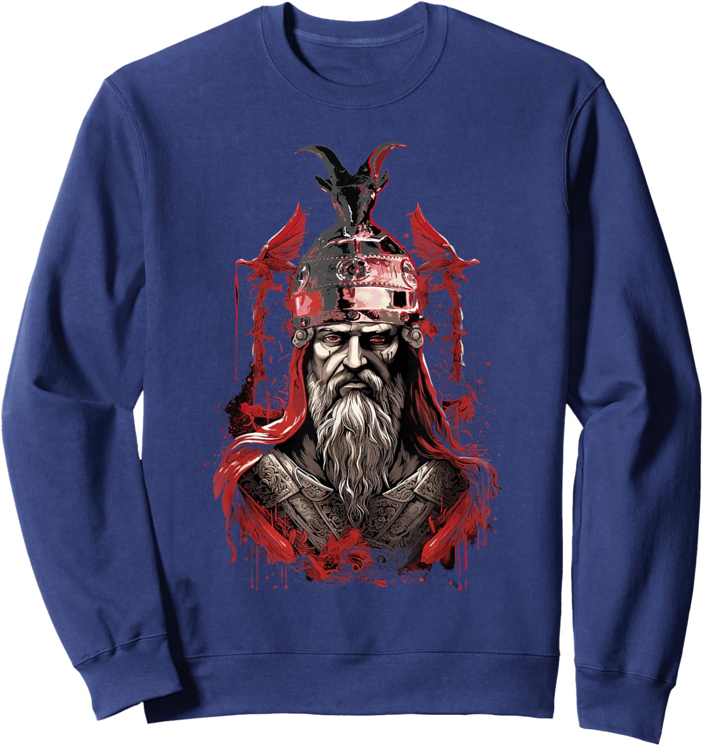 Skanderbeg Albanian National Hero Eagle Kosovo Albanian Sweatshirt - Sweatshirt | Navy