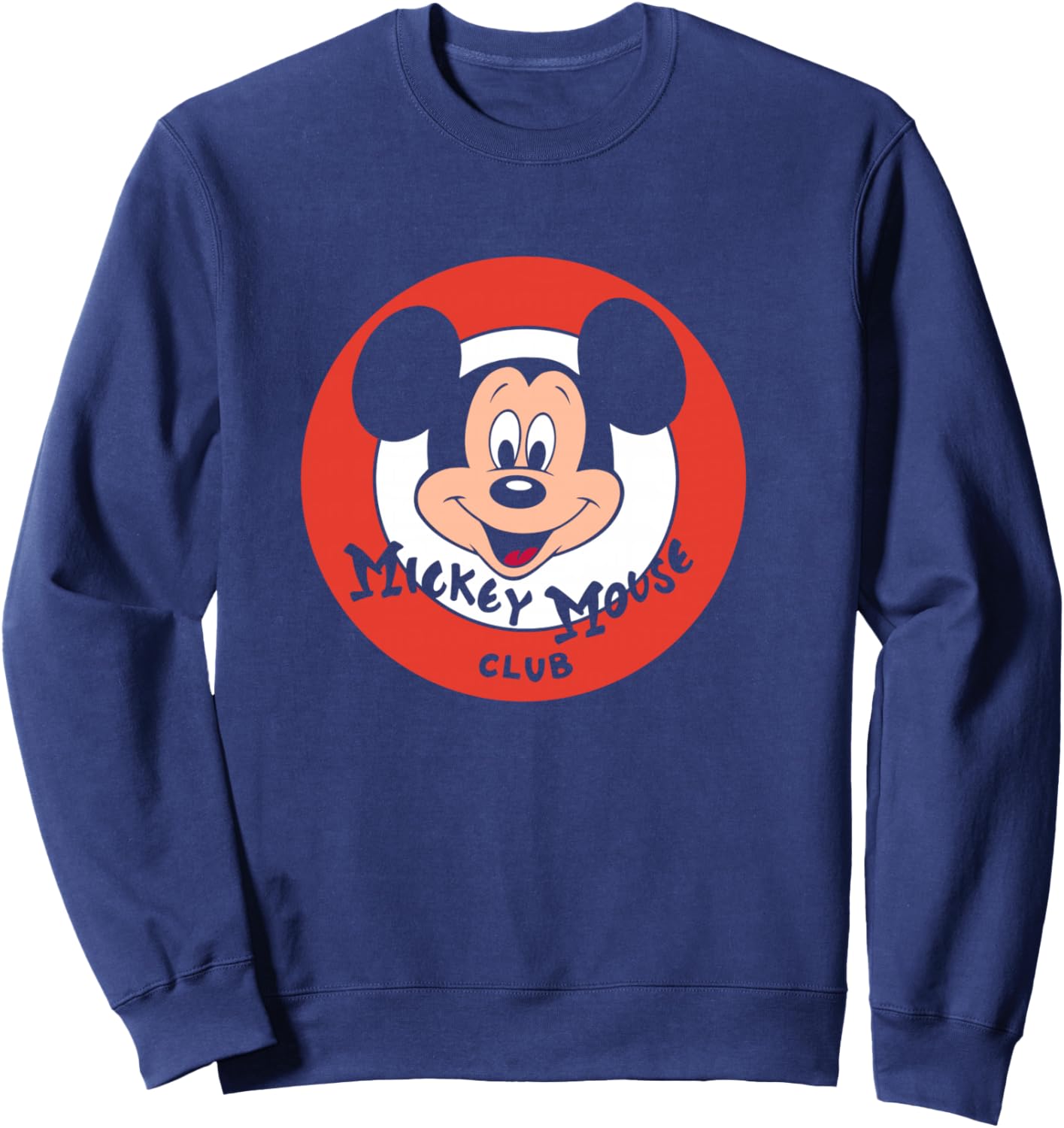Disney Mickey and Friends Retro Classic Mickey Mouse Club Sweatshirt - Sweatshirt | Navy