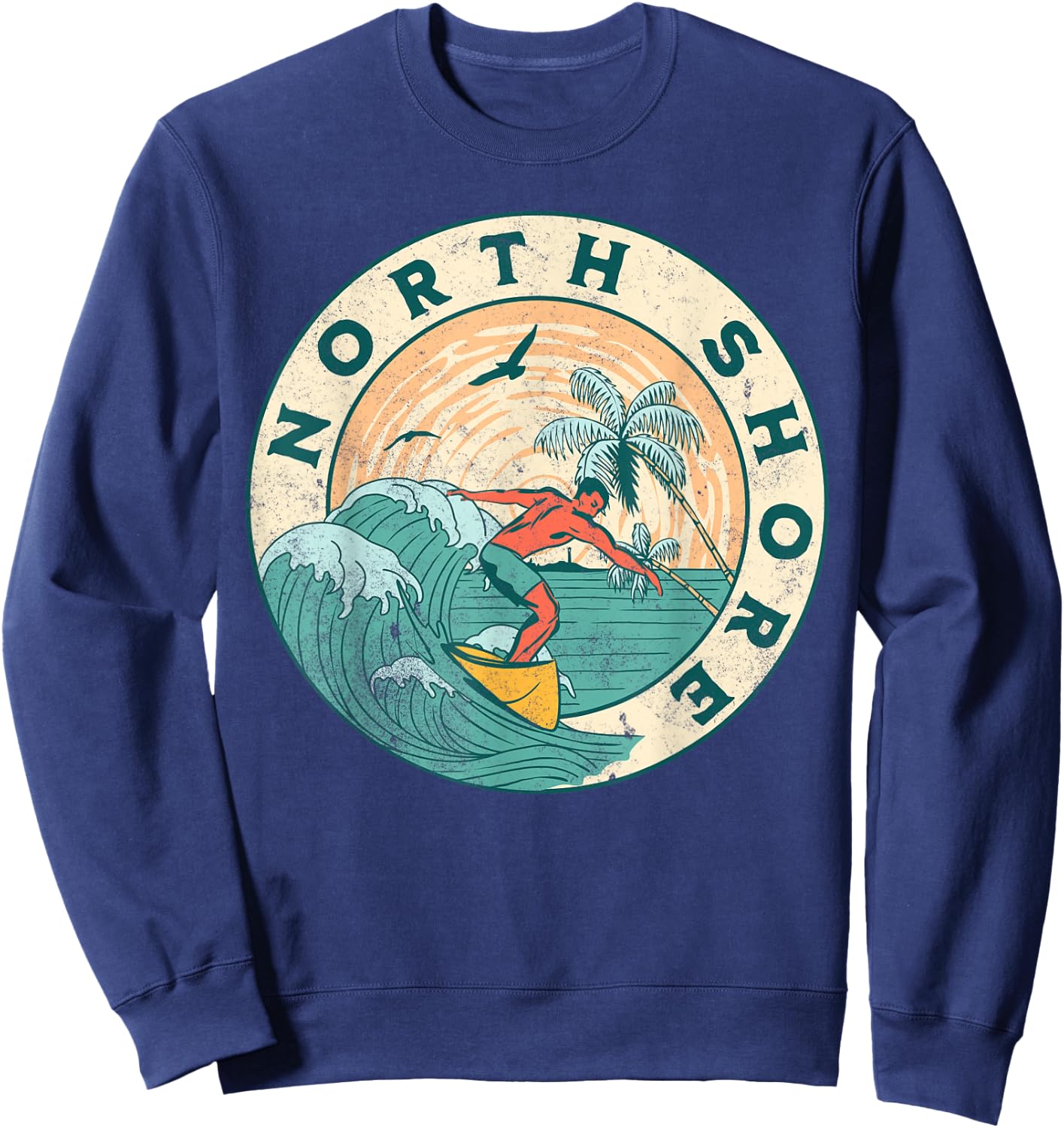 North Shore Hawaii Sweatshirt - Sweatshirt | Navy
