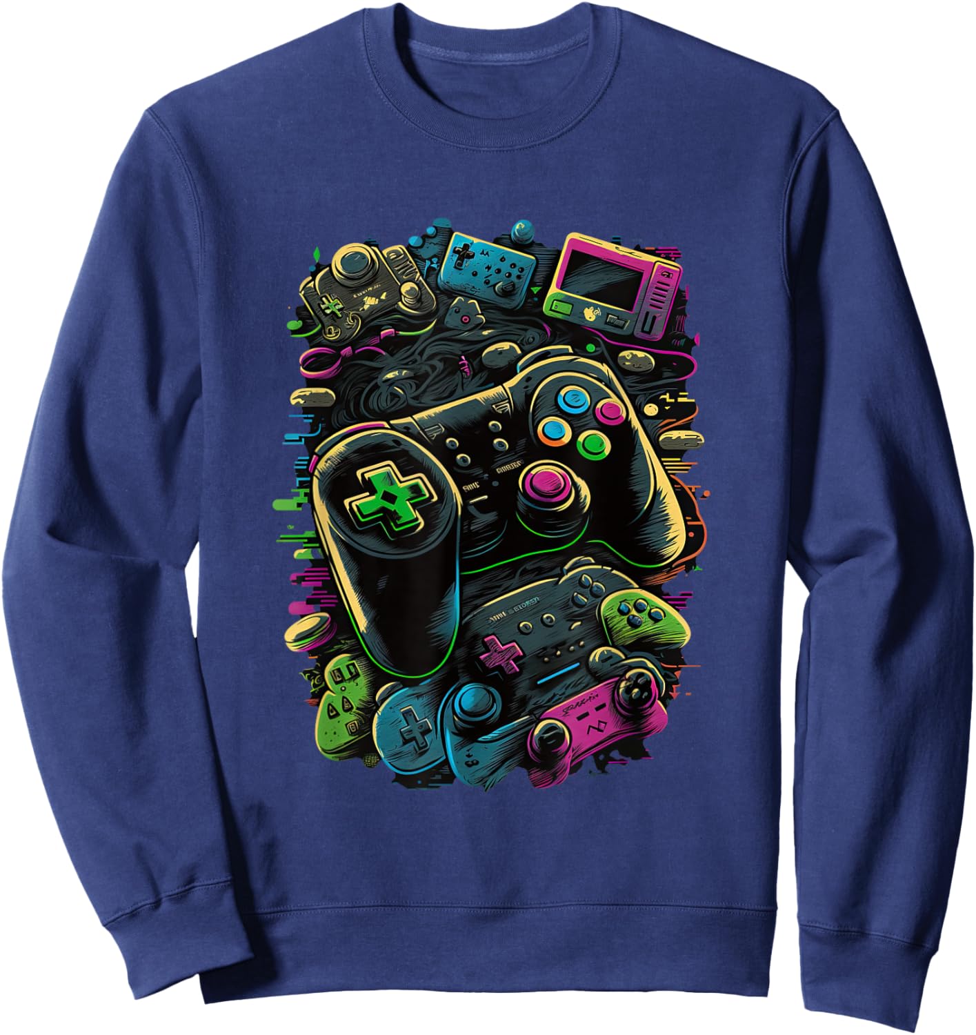 Control gamer Video Game Controller Sweatshirt - Sweatshirt | Navy