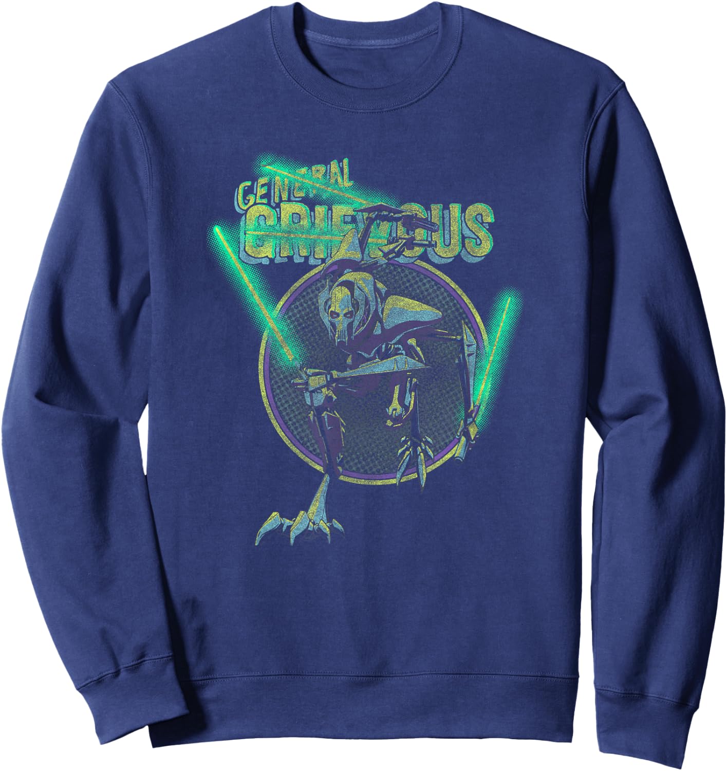 Star Wars General Grievous Battle Ready Portrait Sweatshirt - Sweatshirt | Navy