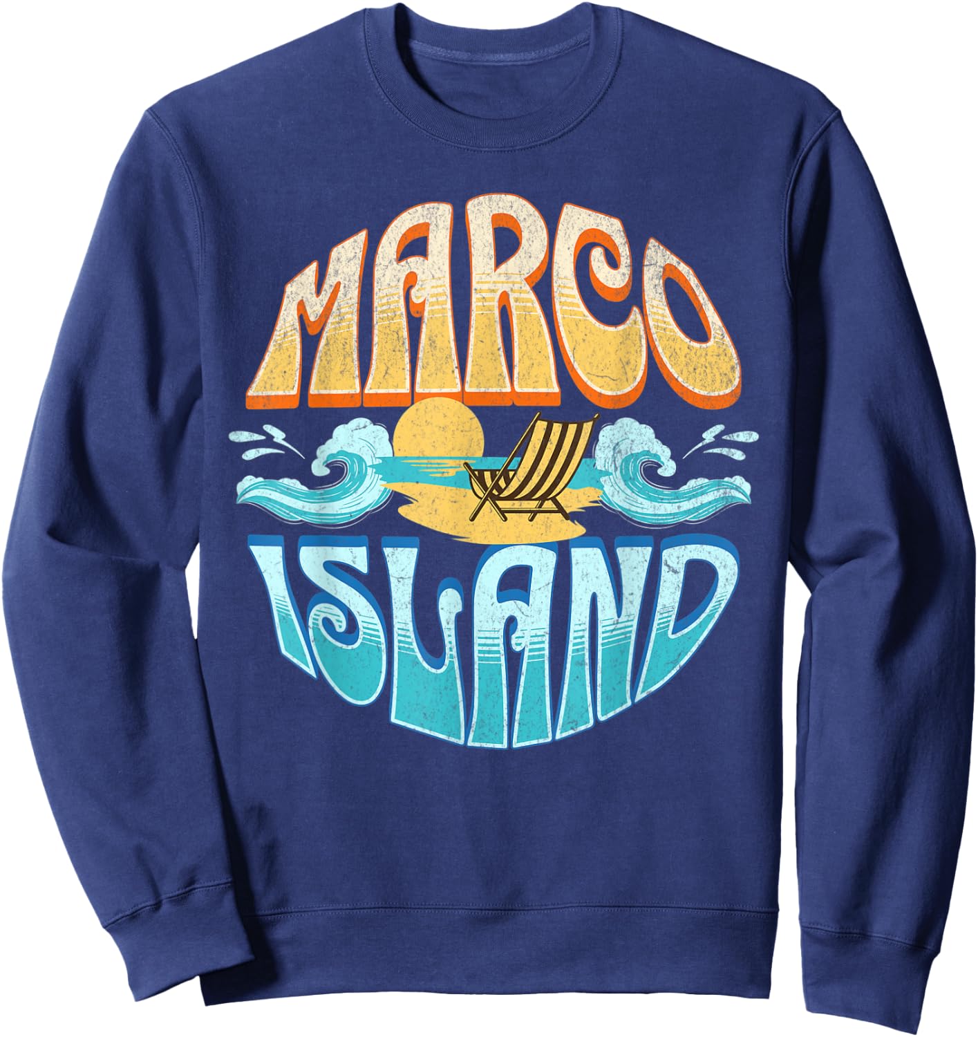 Marco Island Sweatshirt - Sweatshirt | Navy
