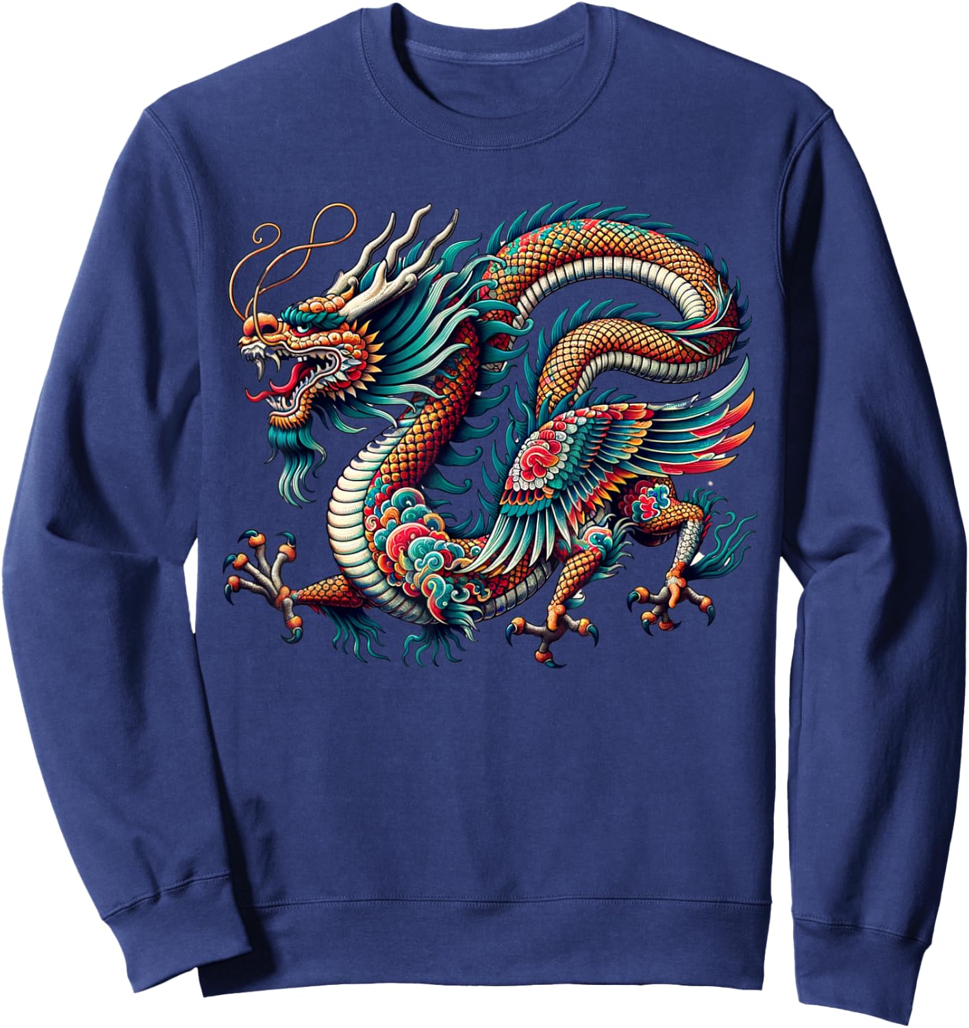 Year of the Wooden Dragon 2024 Sweatshirt - Sweatshirt | Navy