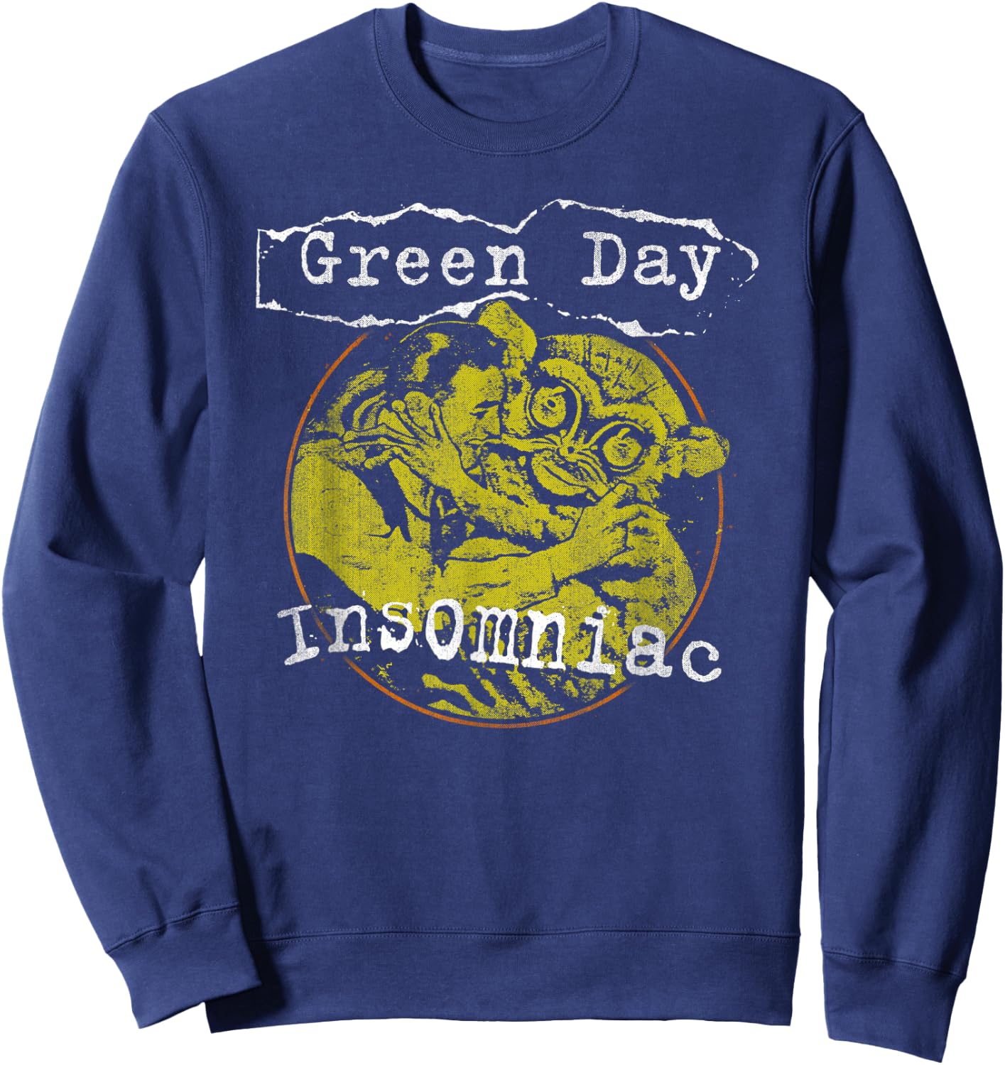 Green Day Free Hugs Sweatshirt - Sweatshirt | Navy