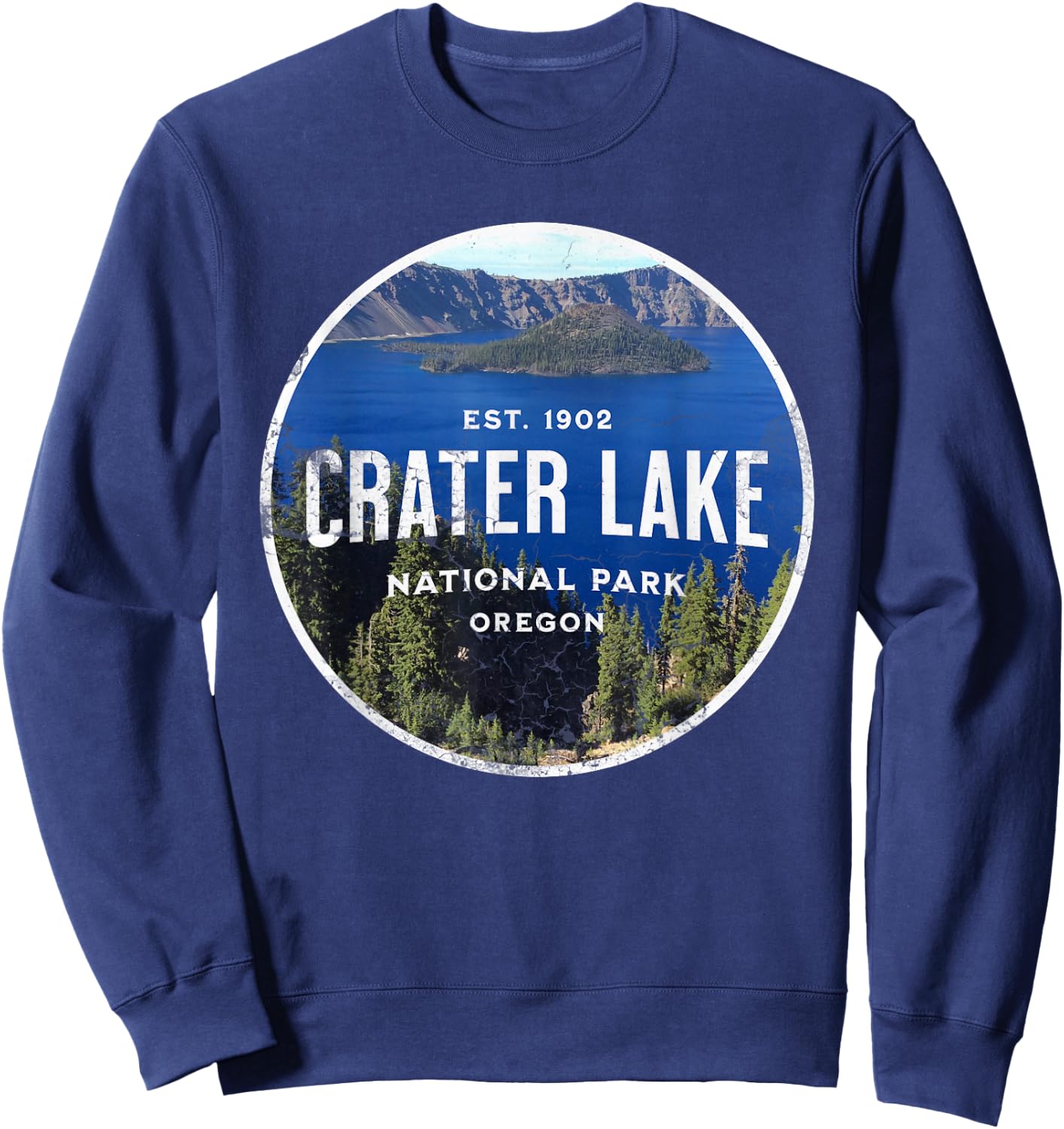 Crater Lake National Park Sweatshirt - Sweatshirt | Navy