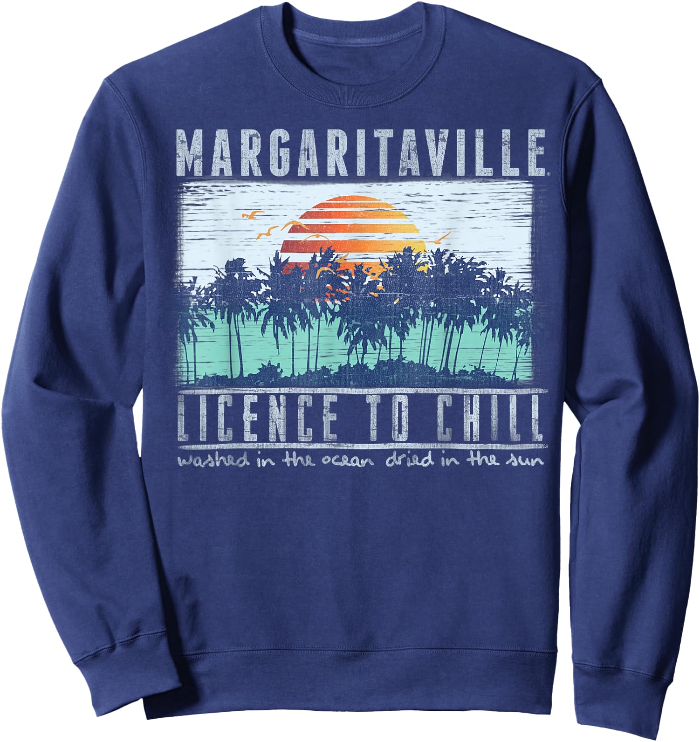 License To Chill Sweatshirt - Sweatshirt | Navy