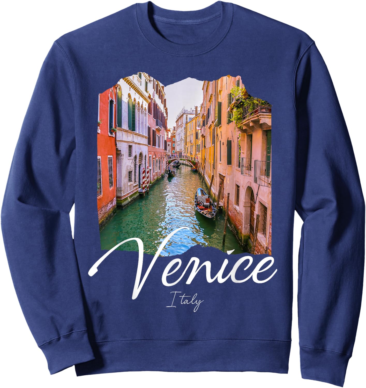 Venice Souvenir Venice Italy Sweatshirt - Sweatshirt | Navy