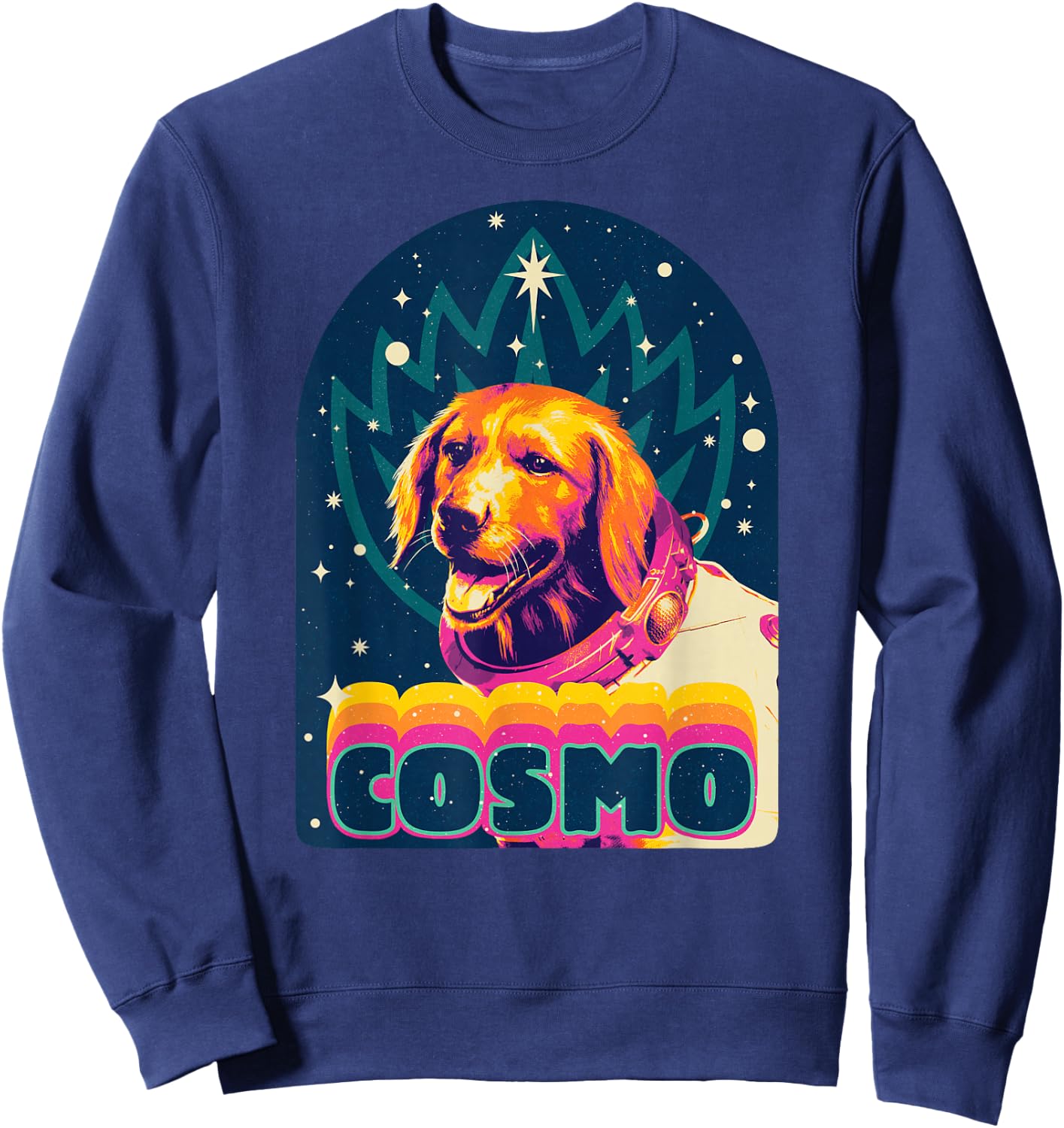Marvel Guardians of The Galaxy Volume 3 Cosmo Album Retro Sweatshirt - Sweatshirt | Navy