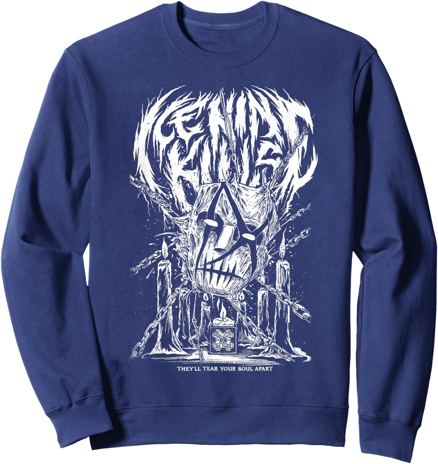 Ice Nine Kills – Hell Raiser Sweatshirt - Sweatshirt | Navy