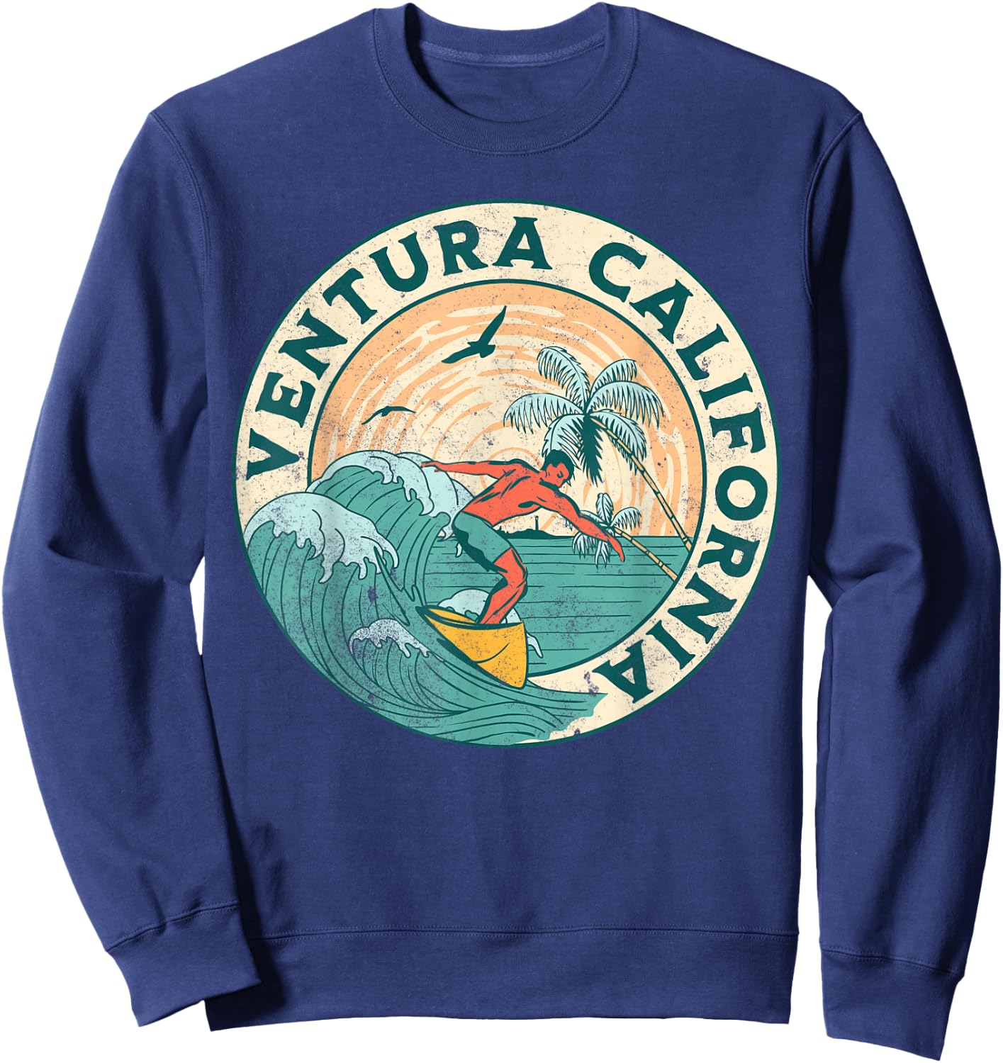 Ventura California Sweatshirt - Sweatshirt | Navy