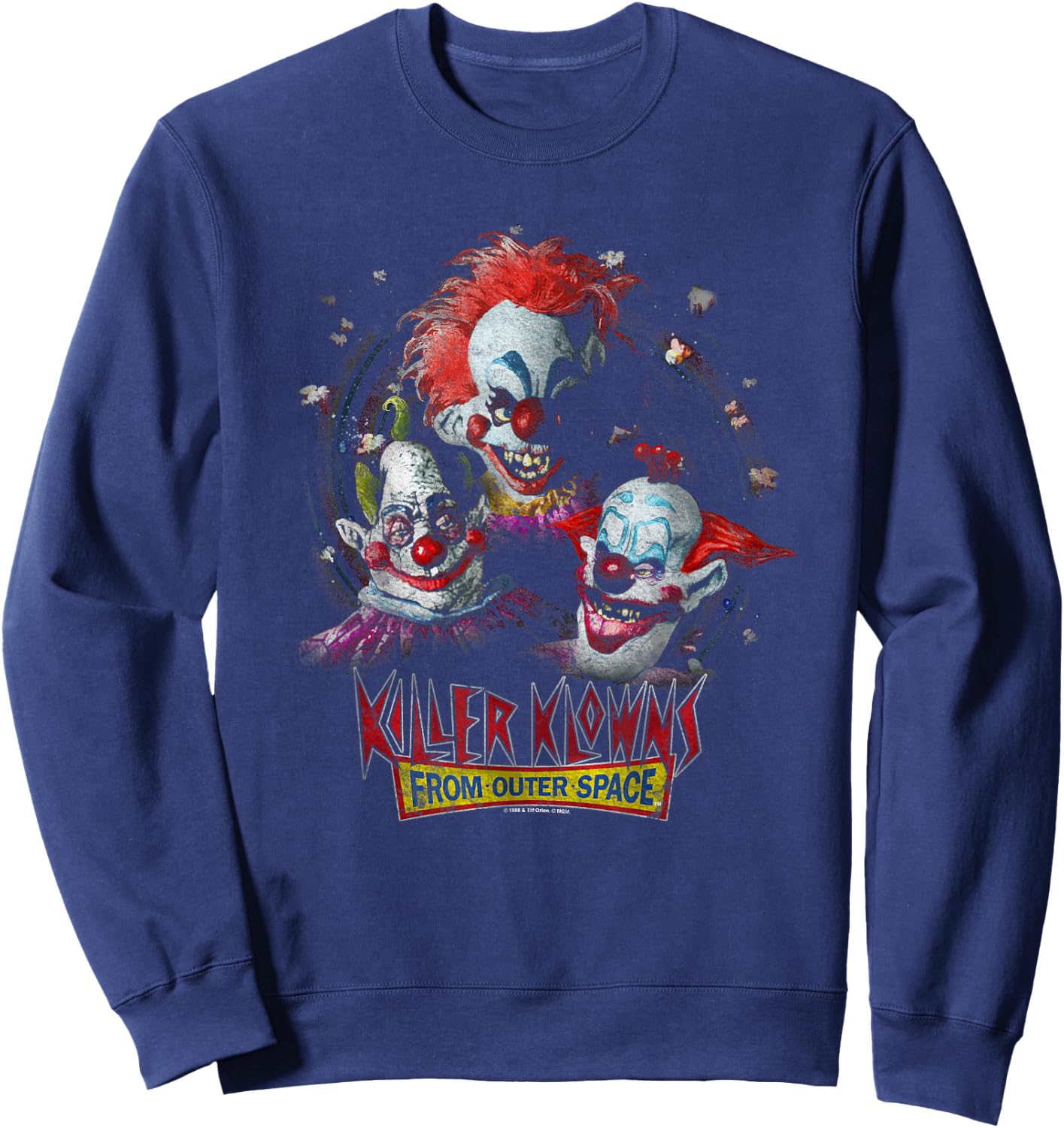 Killer Klowns From Outer Space Killer Klowns Sweatshirt - Sweatshirt | Navy